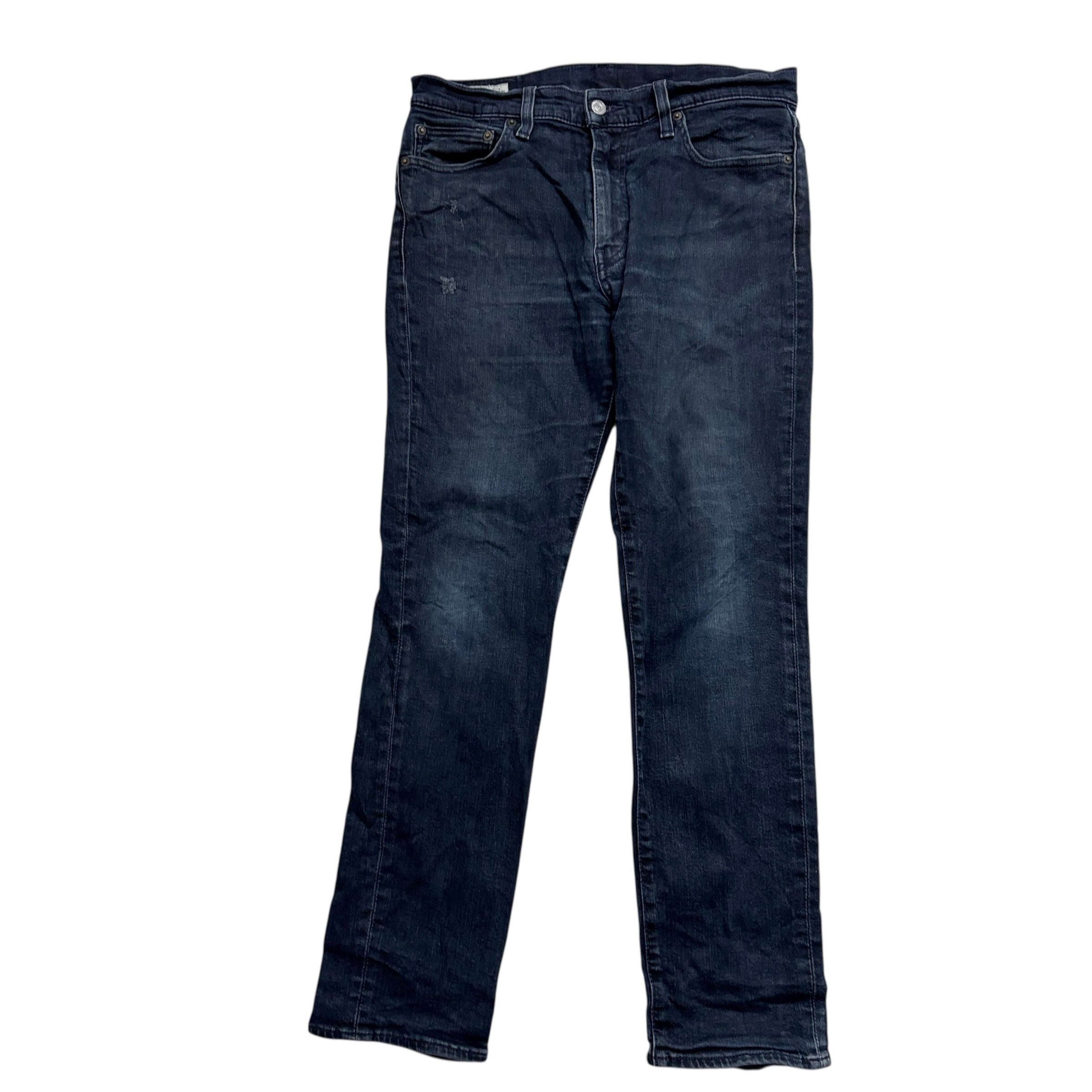 Levis 511 Jeans W32 L29 Mens Navy Blue Slim Fit Stretch Denim (F)