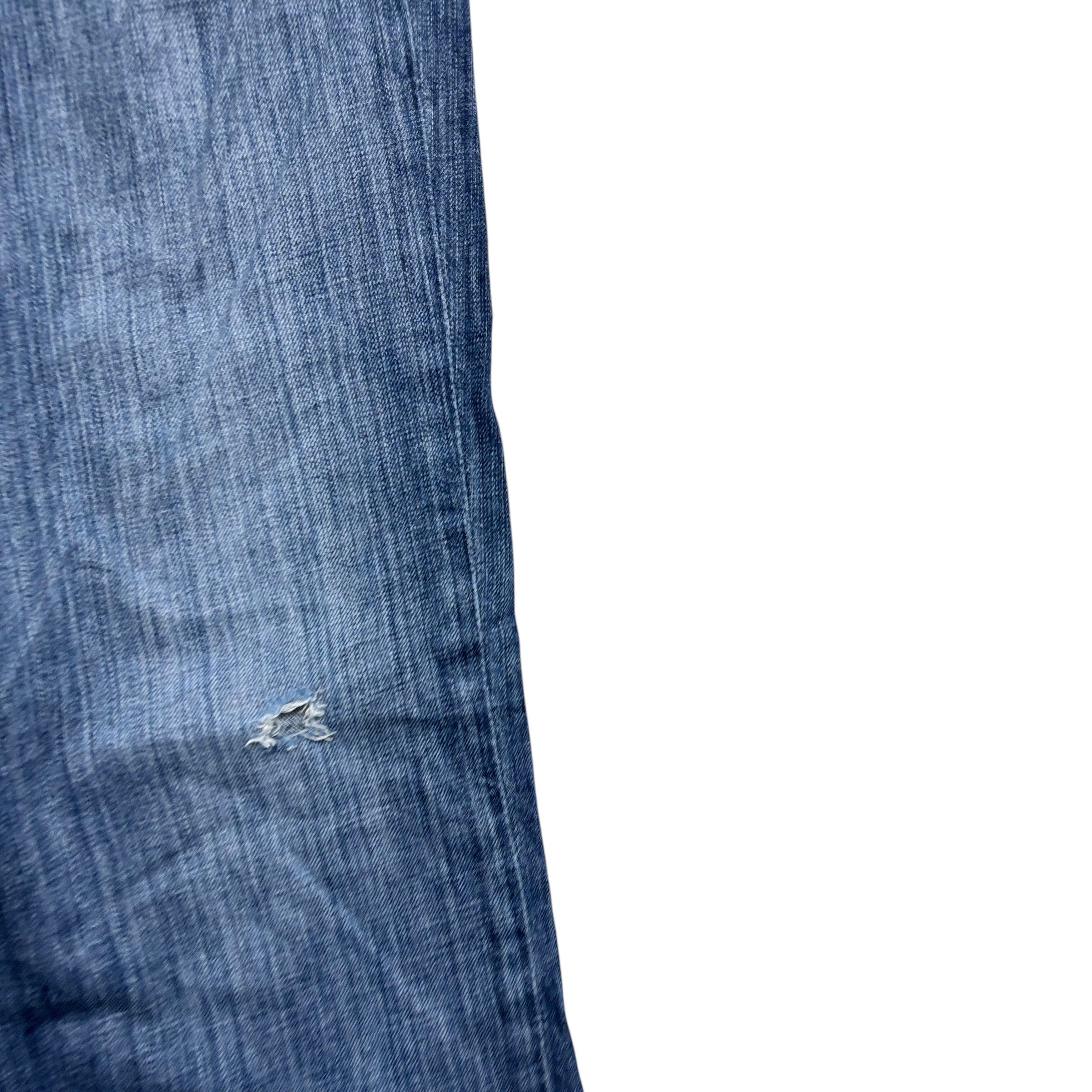 Levis 514 Jeans W34 L32 Mens Dark Blue Regular Straight Fit Denim (F)