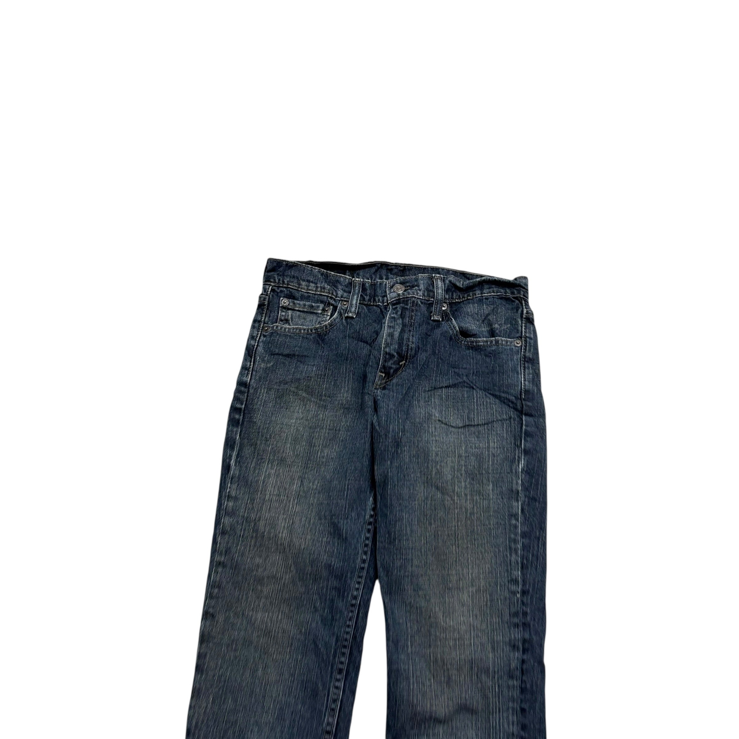 Levis 511 Jeans W30 L32 Mens Dark Blue Slim Fit Stretch Denim (E)
