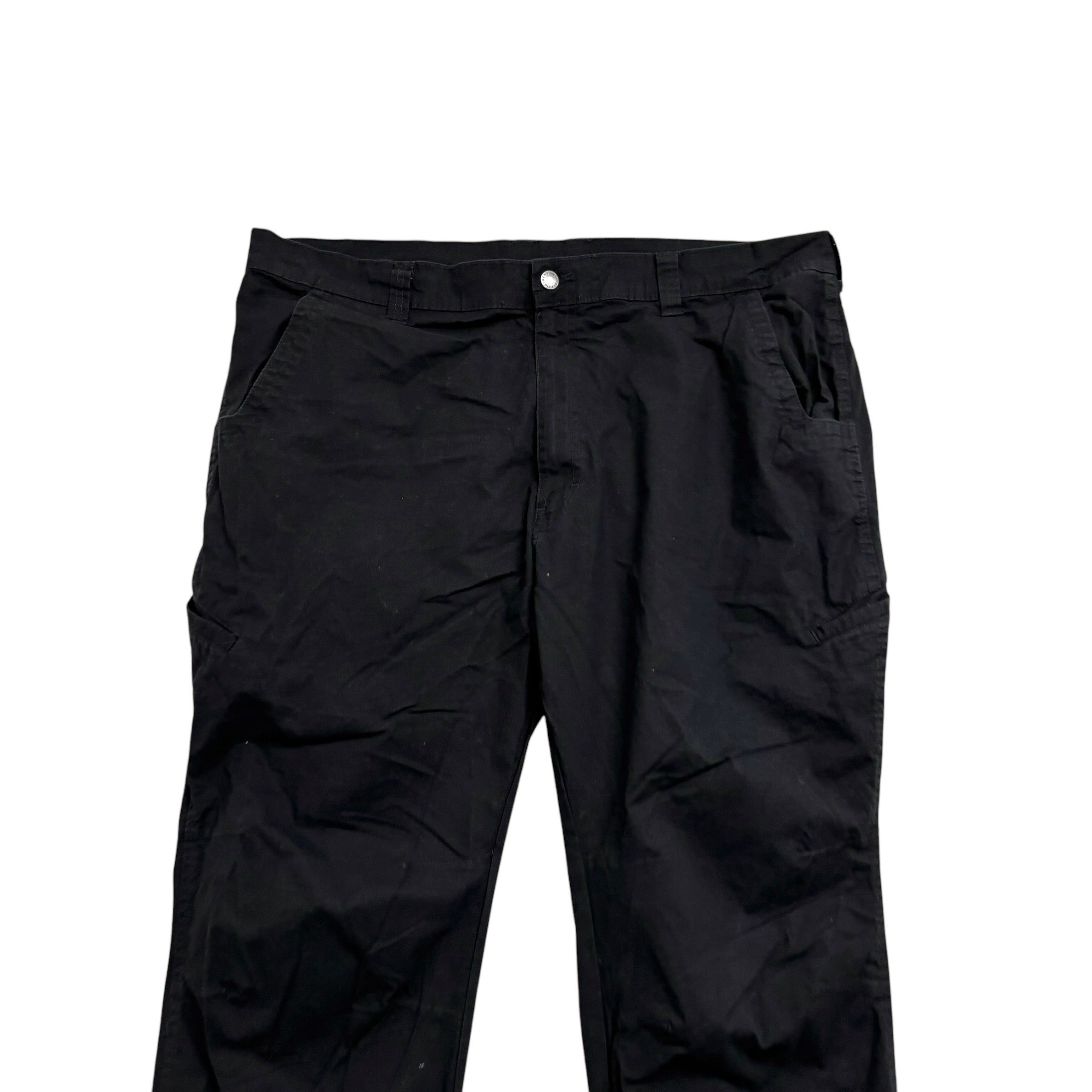 Dickies Carpenter Pants W42 L27 Mens Black Relaxed Straight Trousers (E)