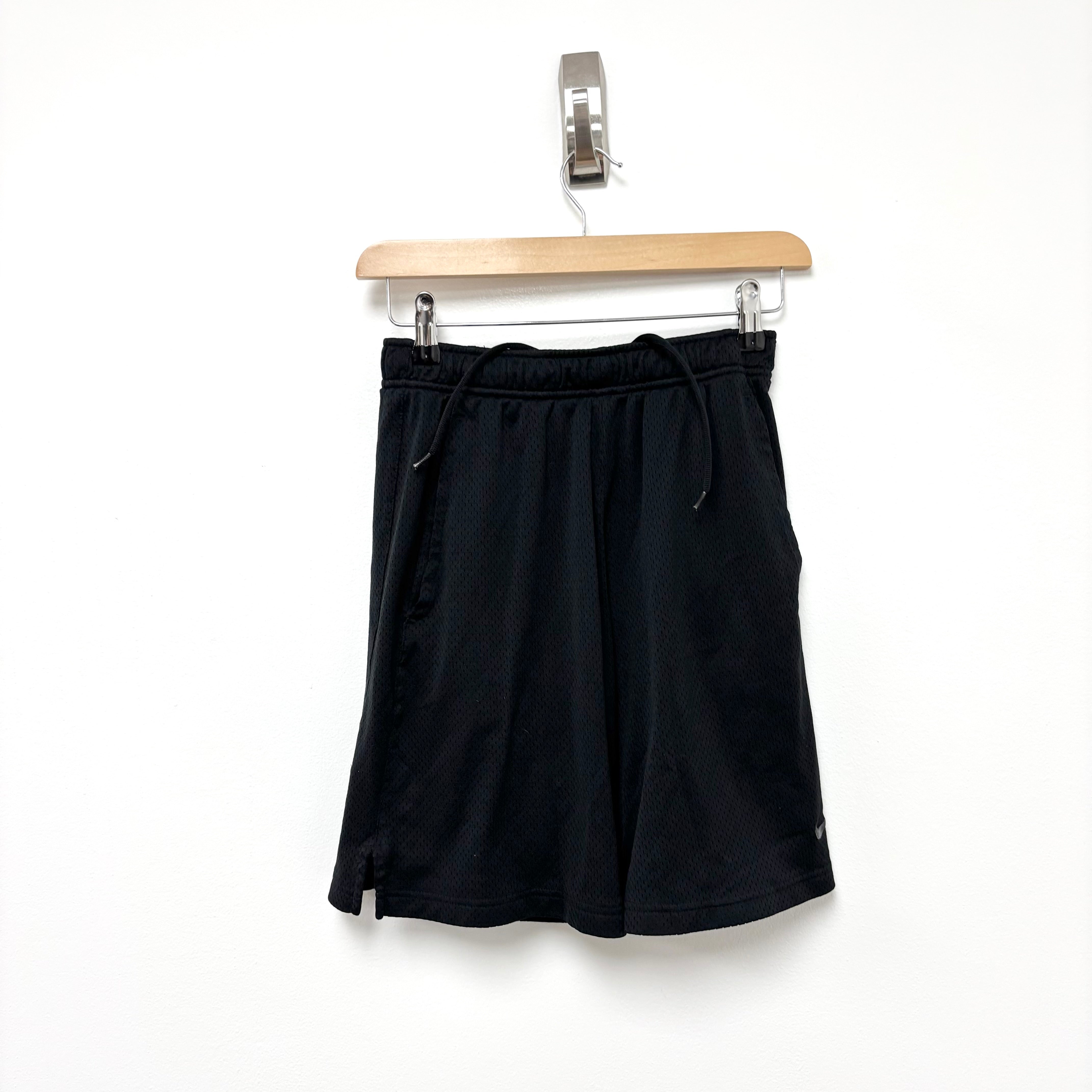 Nike Shorts Mens Small Black Dri Fit Running Sports Gym Athletic Pockets (E)