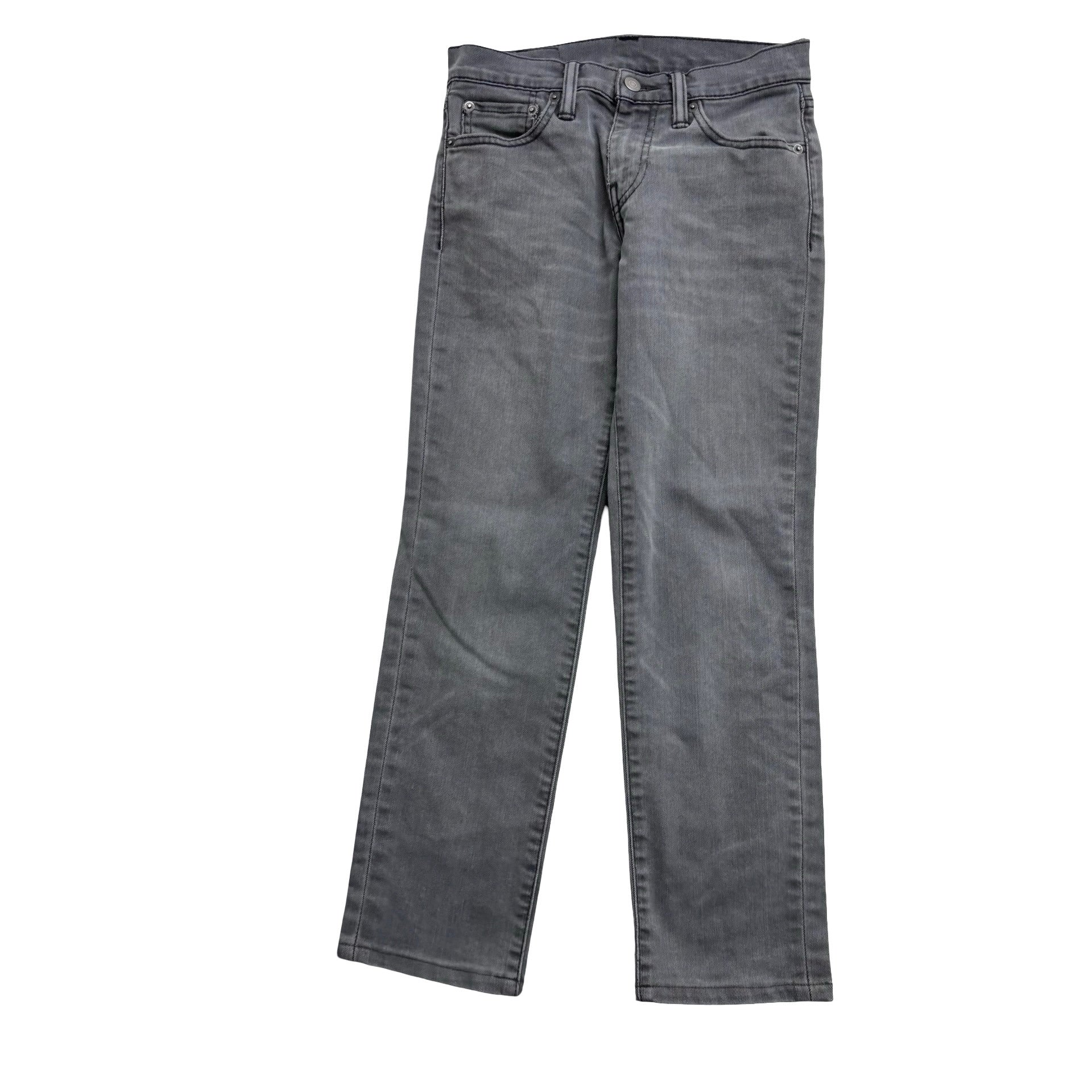 Levis 511 Jeans W27 L27 Mens Grey Slim Fit Stretch Denim (E)