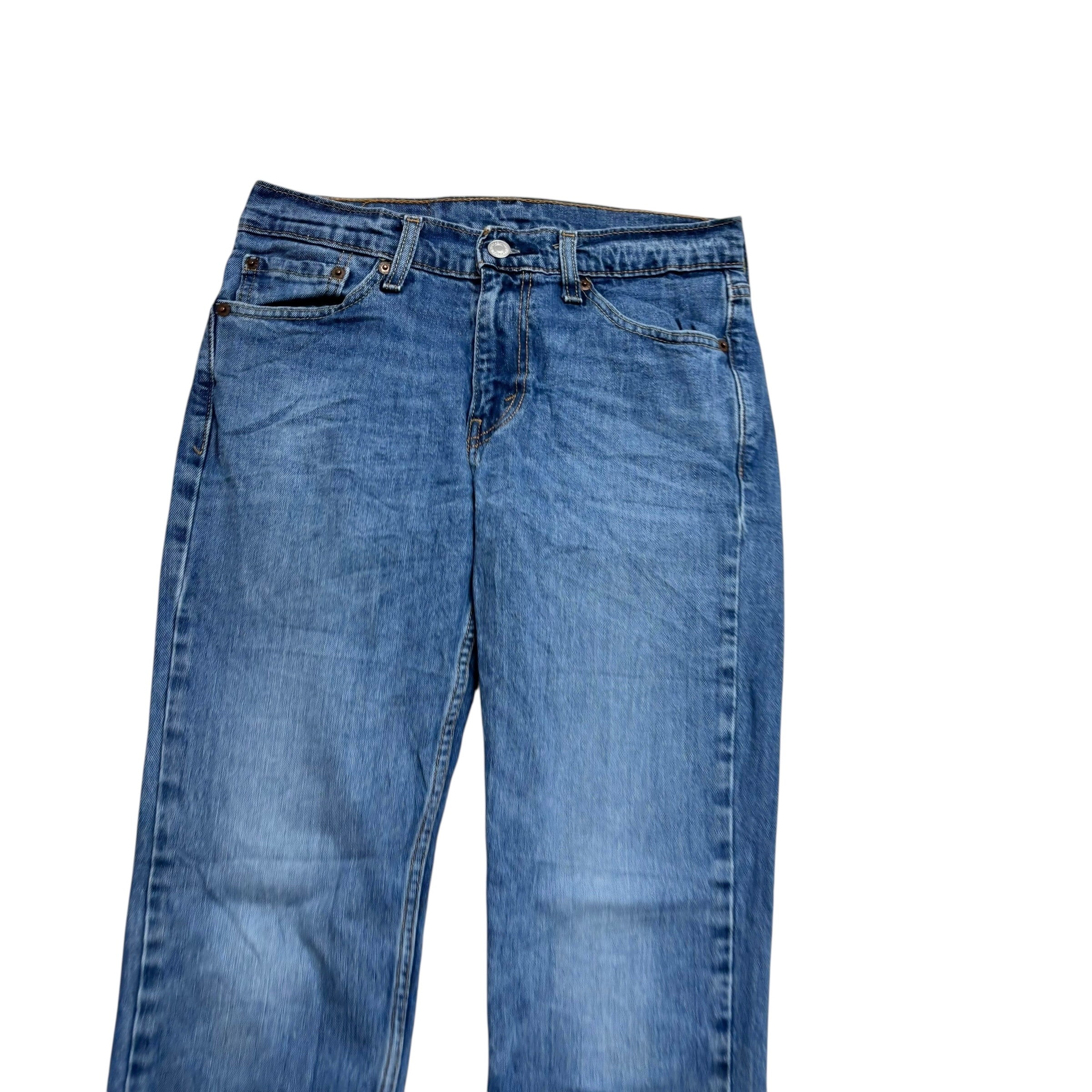 Levis 511 Jeans W29 L30 Mens Mid Blue Slim Fit Stretch Denim