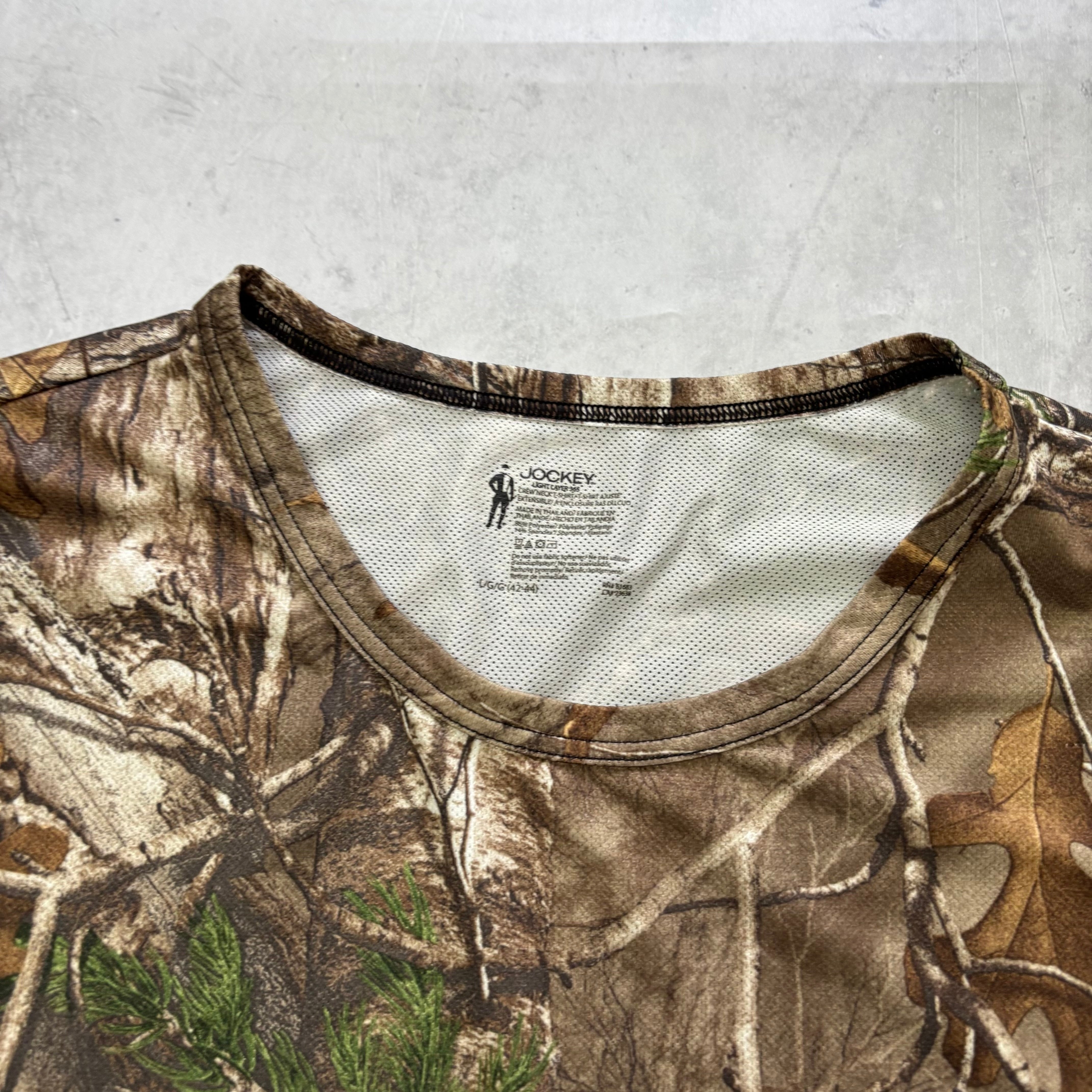RealTree T Shirt Mens Large Camo Y2K Hunting (E)