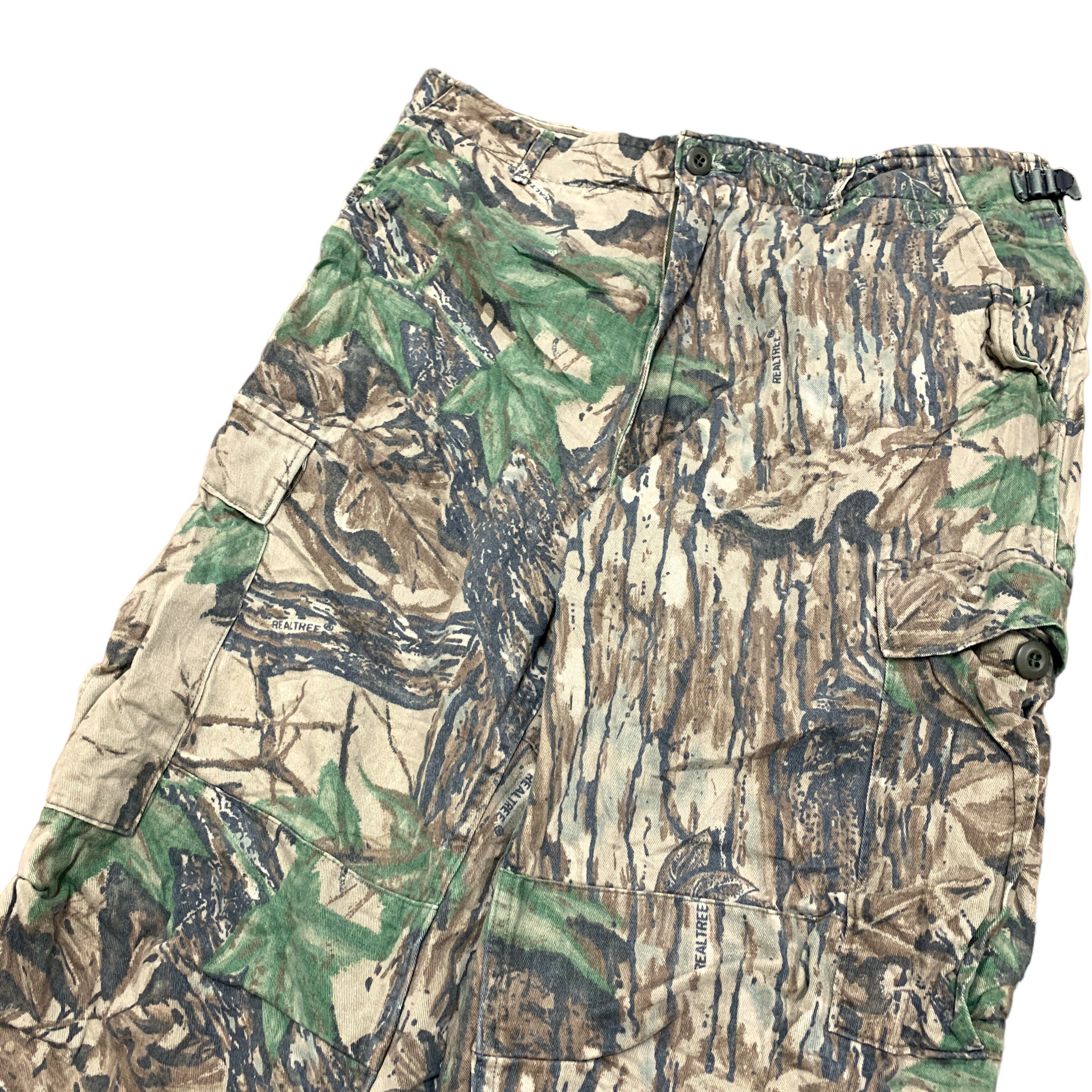 Vintage RealTree Pants W34 L31 Baggy USA Hunting Camo