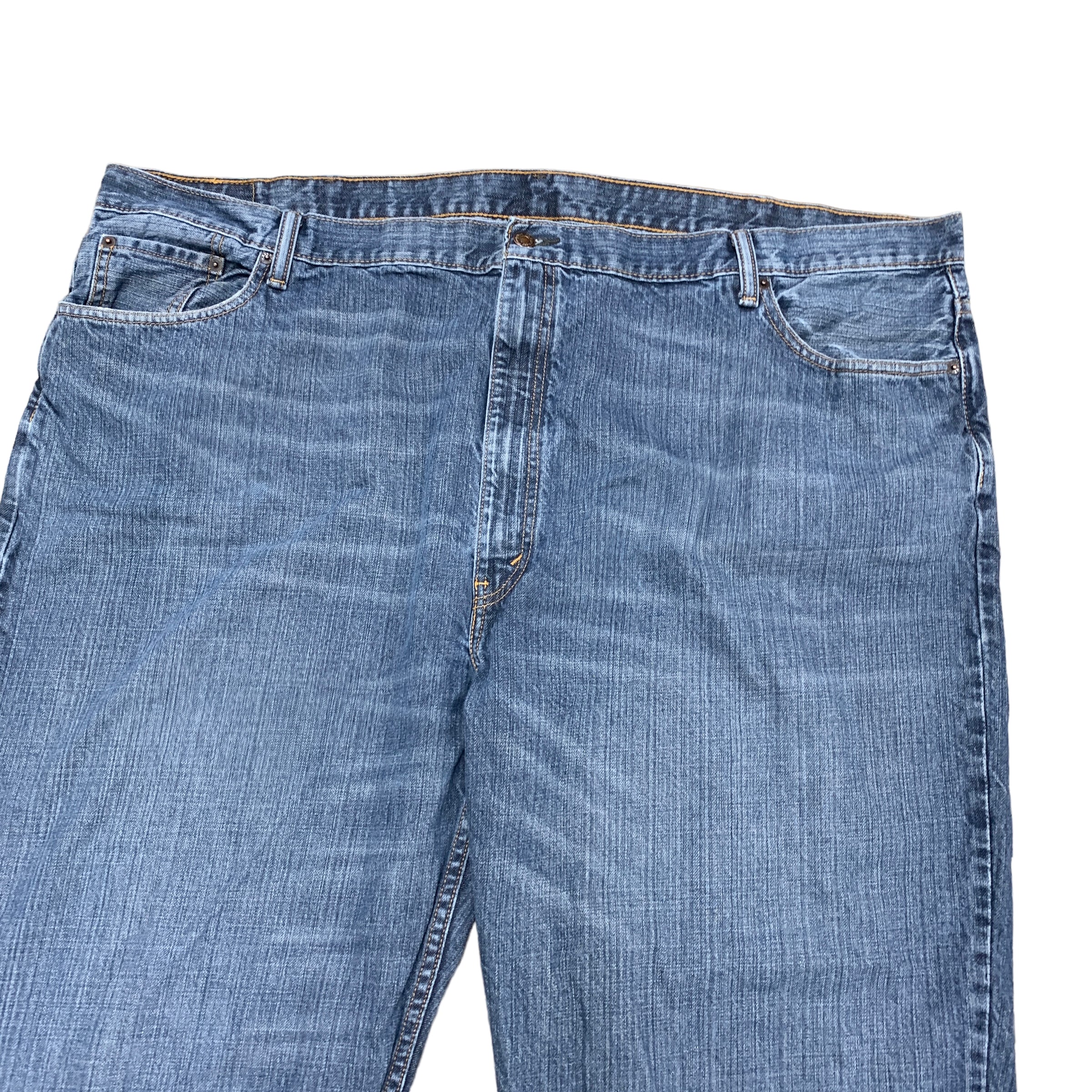 Levis 550 Jeans W52 L29 Mens Blue Relaxed Straight Fit Denim