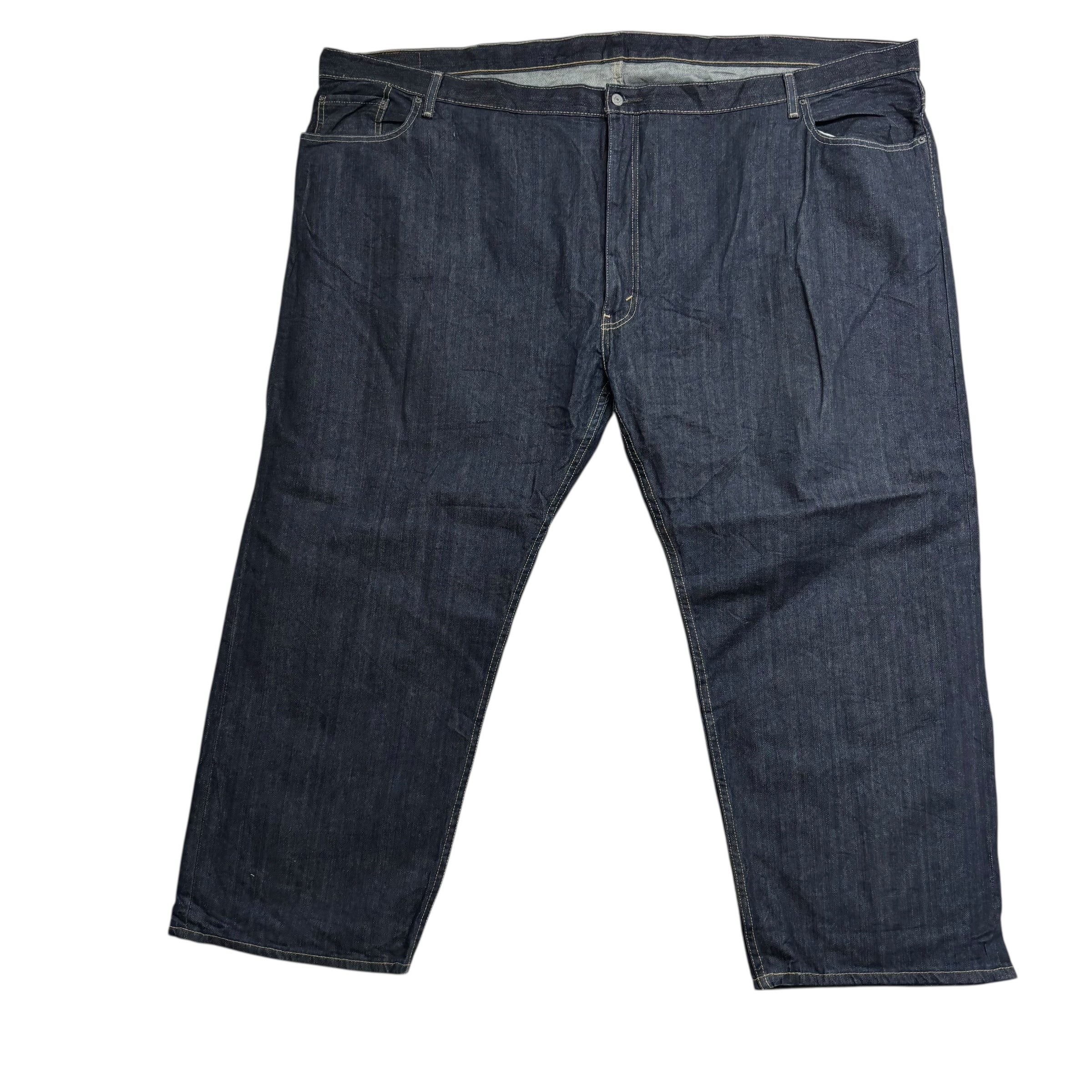 Levis 559 Jeans W58 L30 Mens Dark Blue Baggy Relaxed Straight Fit Denim (E)