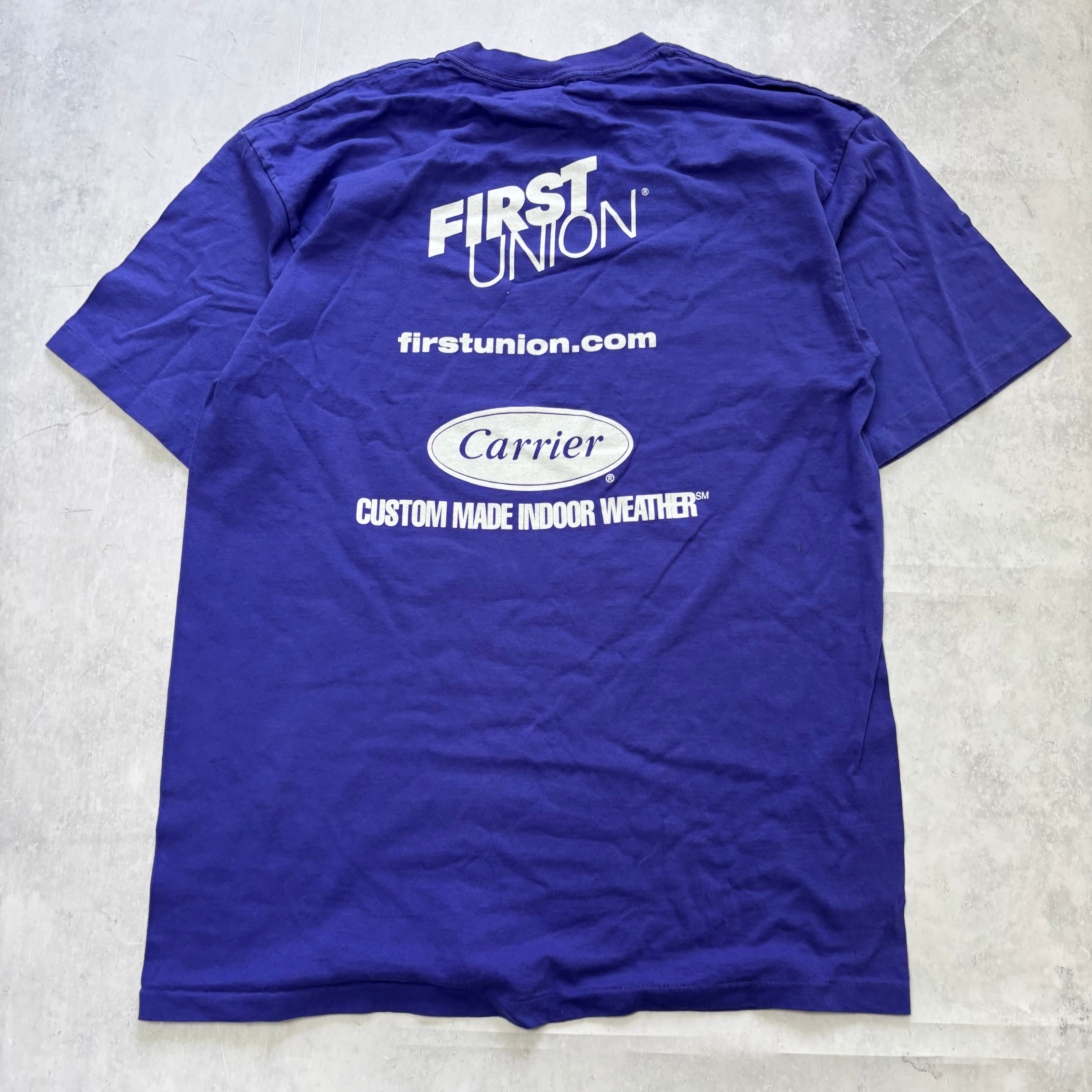 Vintage T Shirt Mens XL Purple Single Stitch Graphic Print 90s NBA Hornets