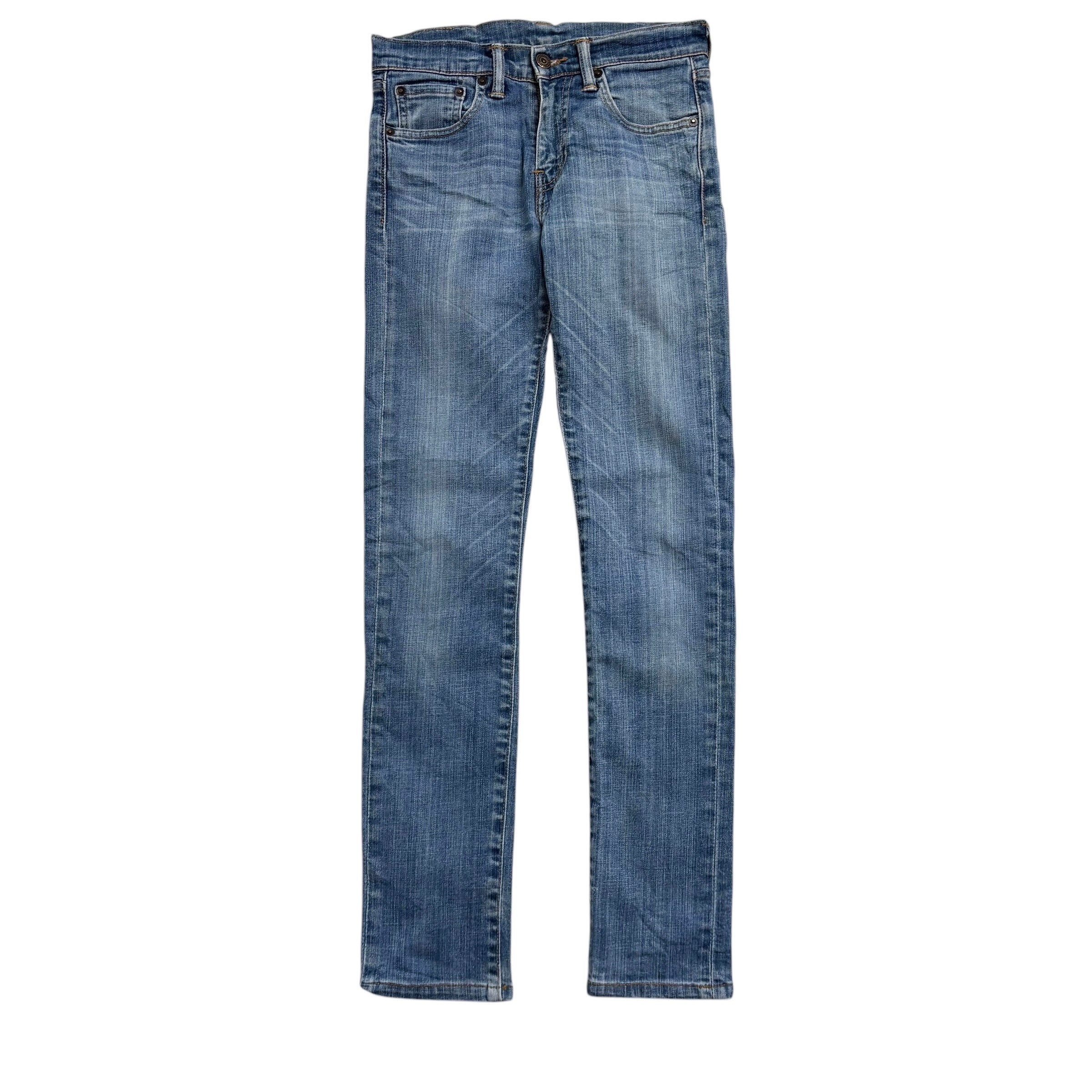 Levis 510 Jeans W28 L32 Mens Light Blue Skinny Fit Stretch Denim