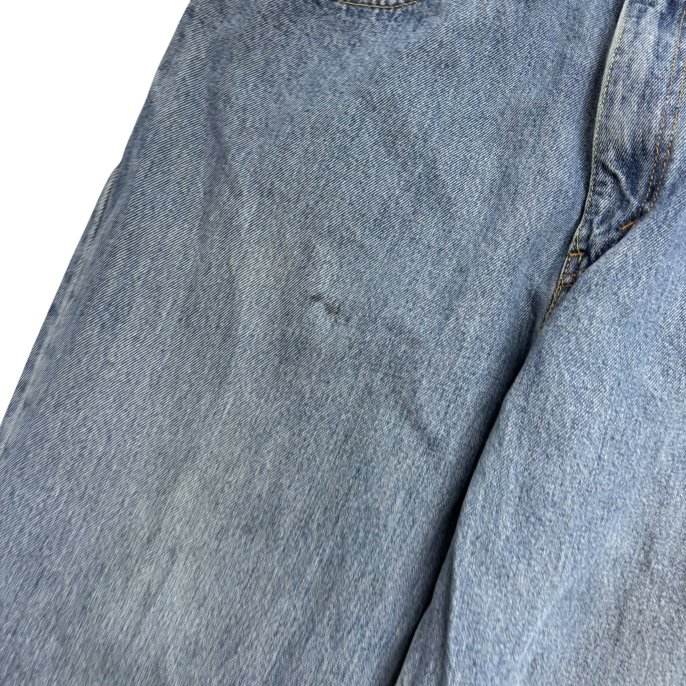 Levis 560 Jeans W36 L33 Mens Mid Blue Baggy Relaxed Comfort Fit Denim (F)