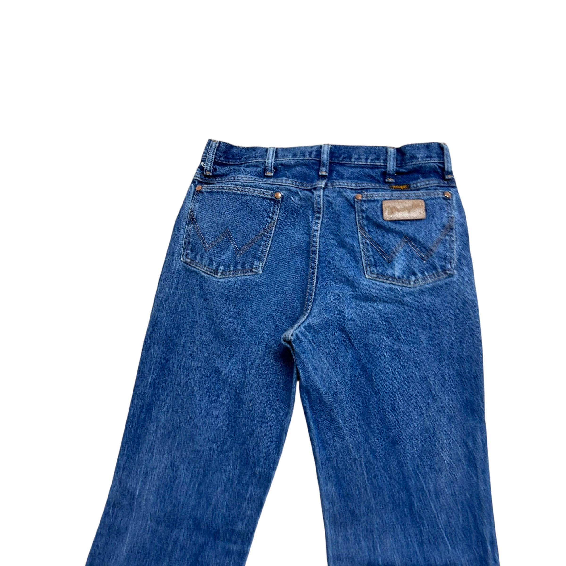 Wrangler Jeans Cowboy Cut W32 L36 Mens Mid Blue 936 Slim Fit Denim