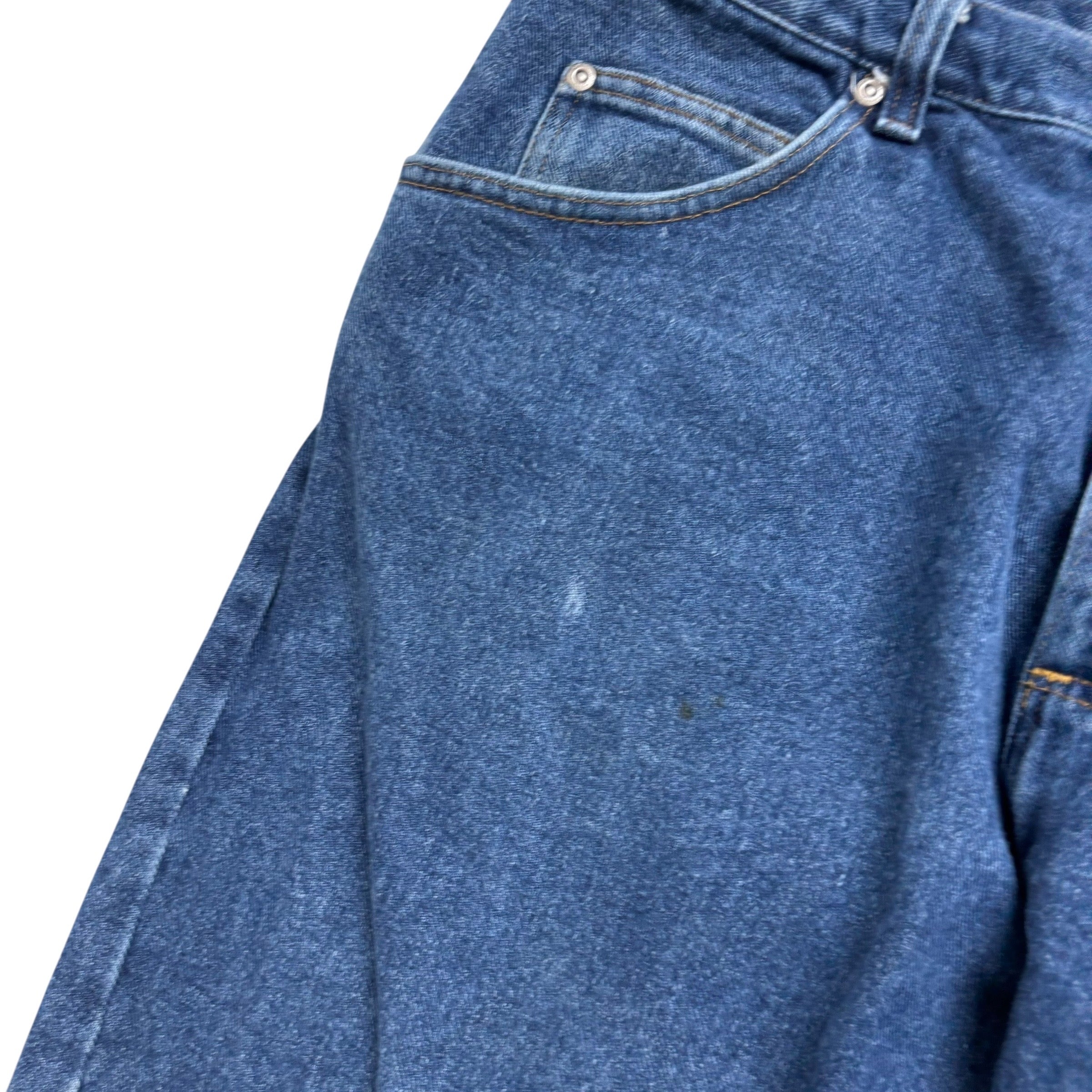 Wrangler Jeans W36 L29 Mens Mid Blue Relaxed Straight Fit Vintage Denim