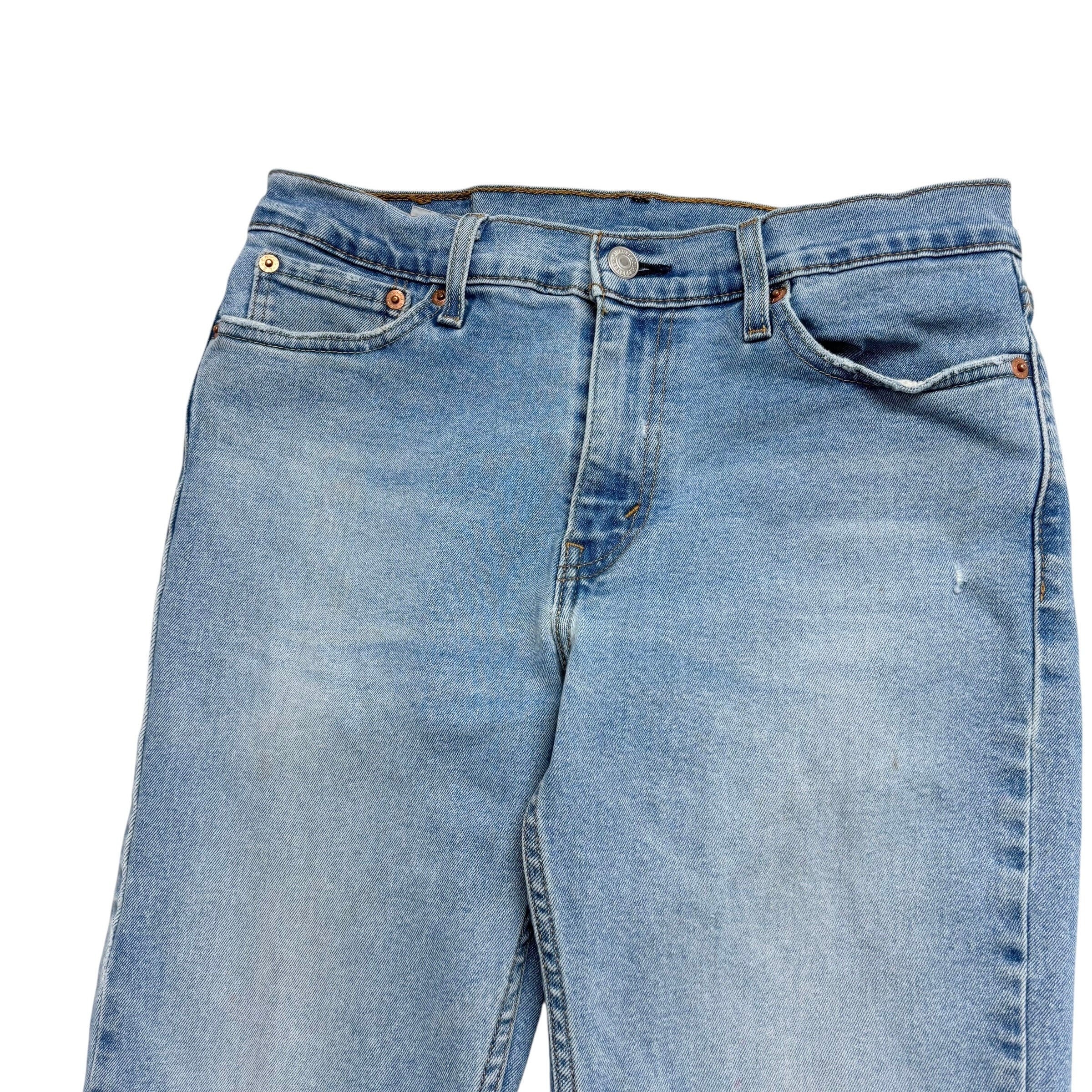 Levis 511 Jeans W30 L32 Mens Light Blue Slim Fit Stretch Denim (F)