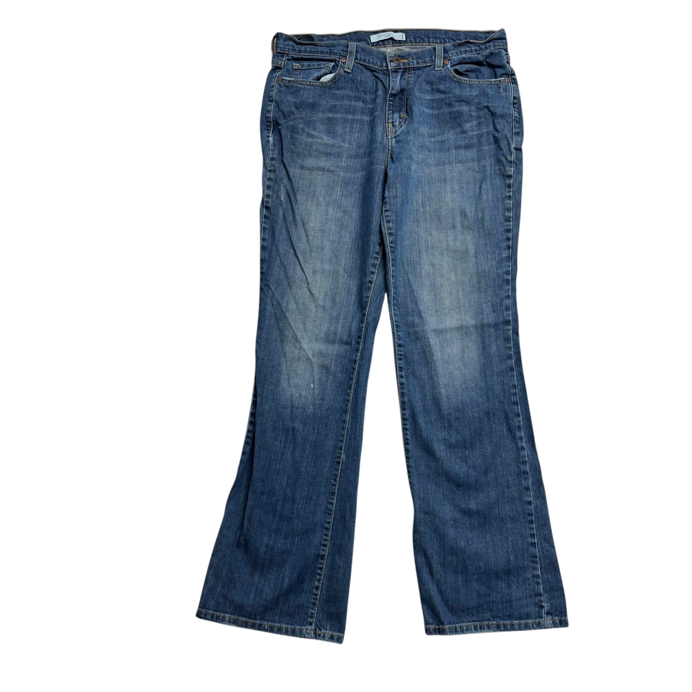 Levis 515 Jeans W34 L32 Womens Mid Blue Regular Bootcut Fit Vintage Stretch