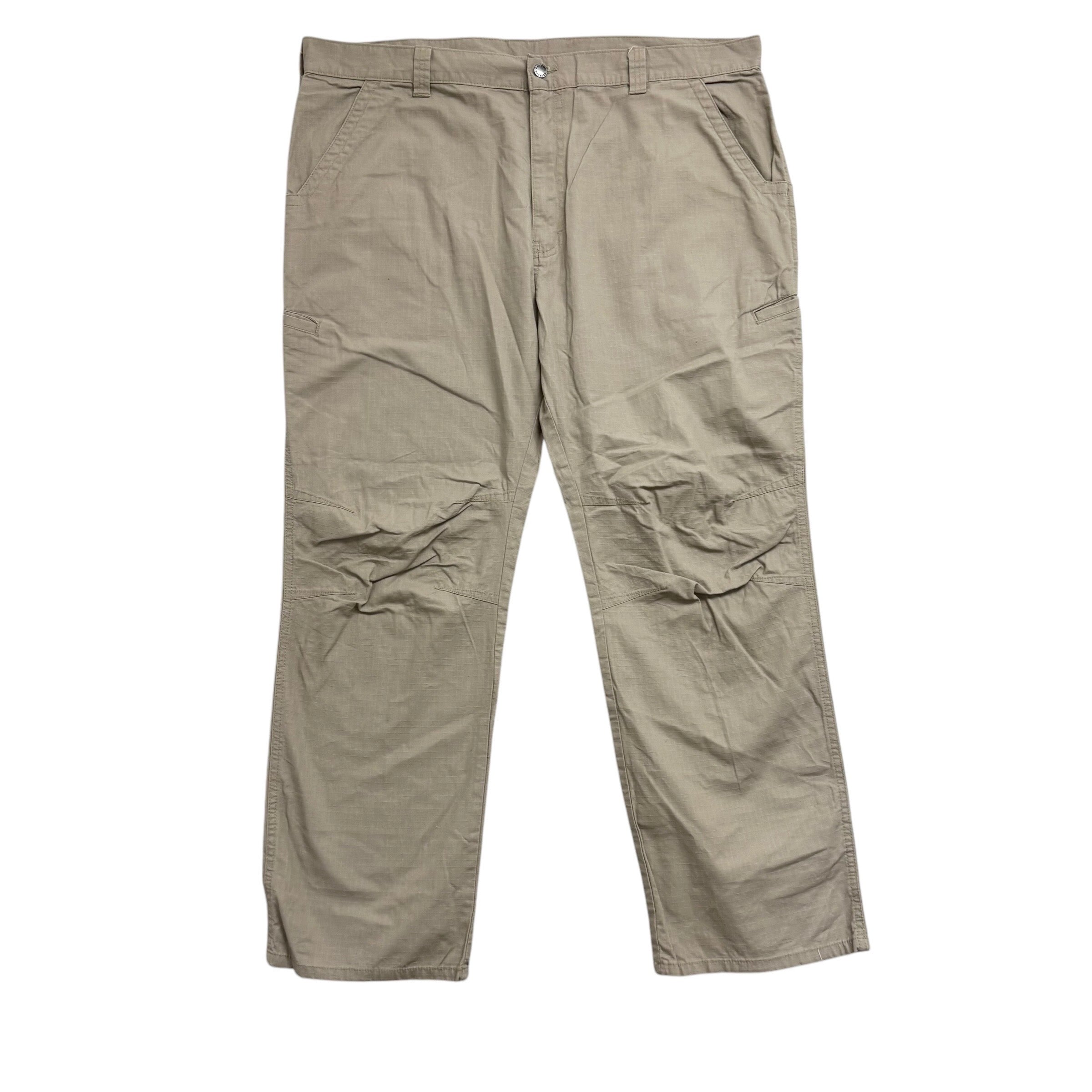 Dickies Carpenter Pants W42 L32 Mens Beige Relaxed Straight Trousers (E)