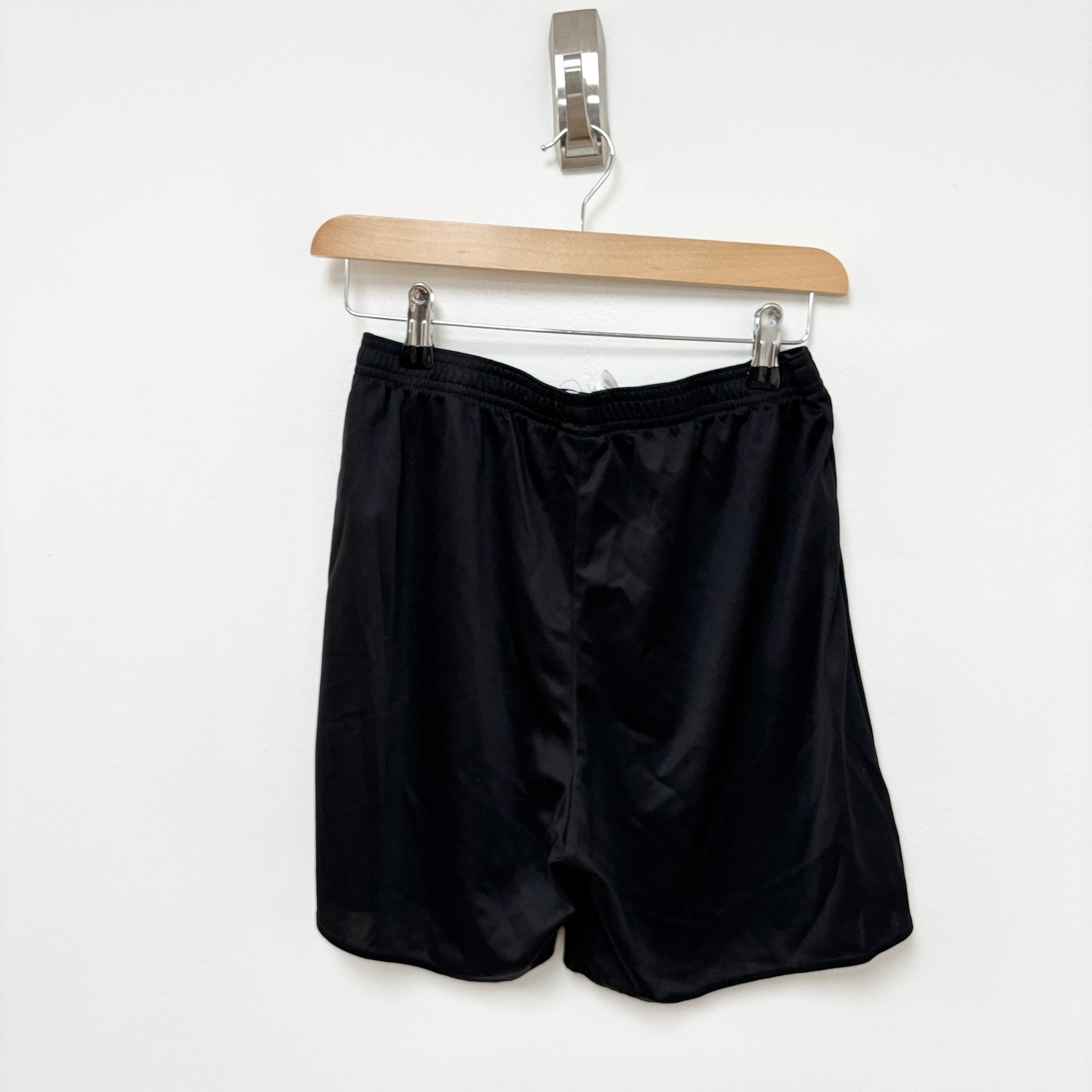 Adidas Shorts Mens Medium Black Sports Running Gym Athletic (E)