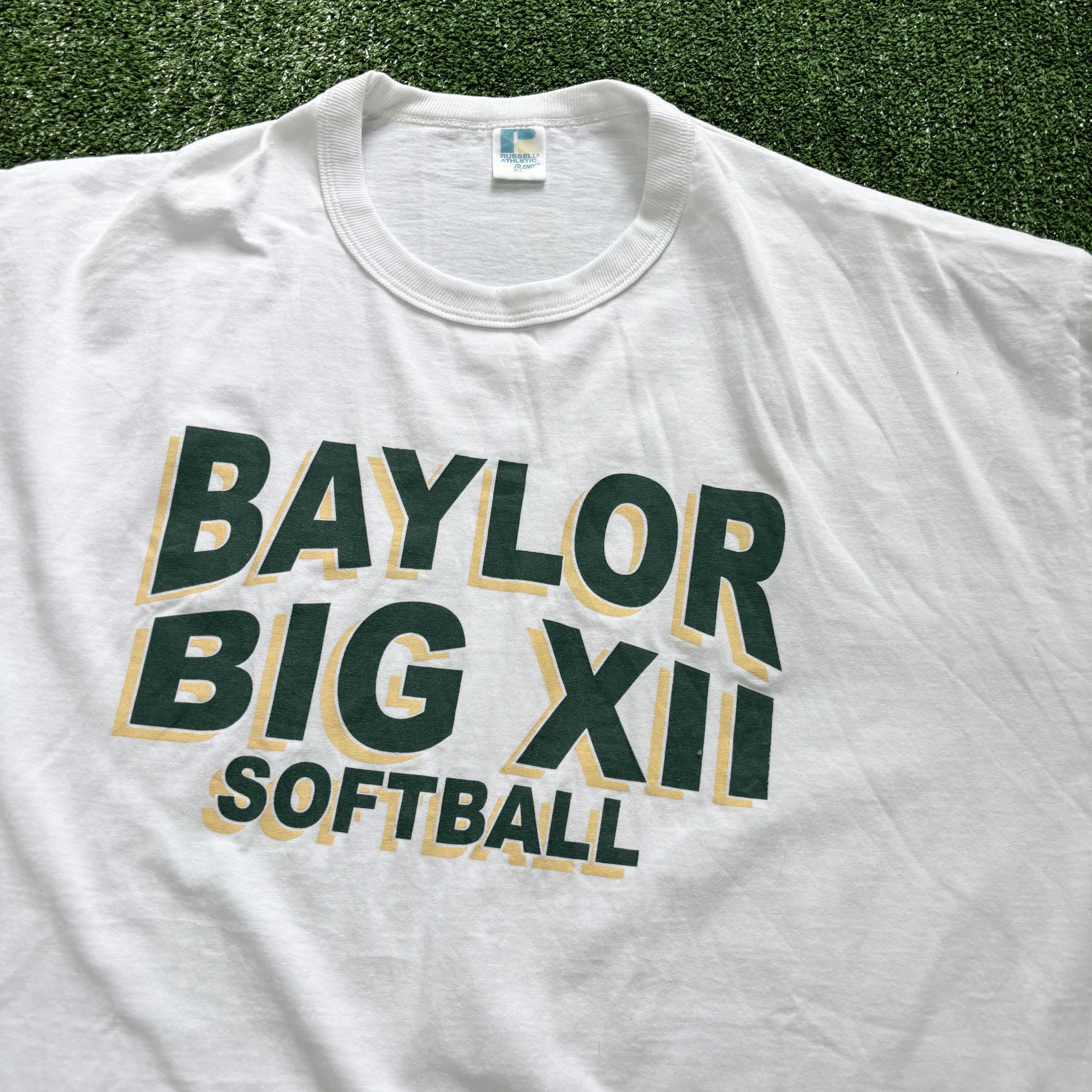 Vintage T Shirt Mens XL White Graphic Print 90s Softball (E)