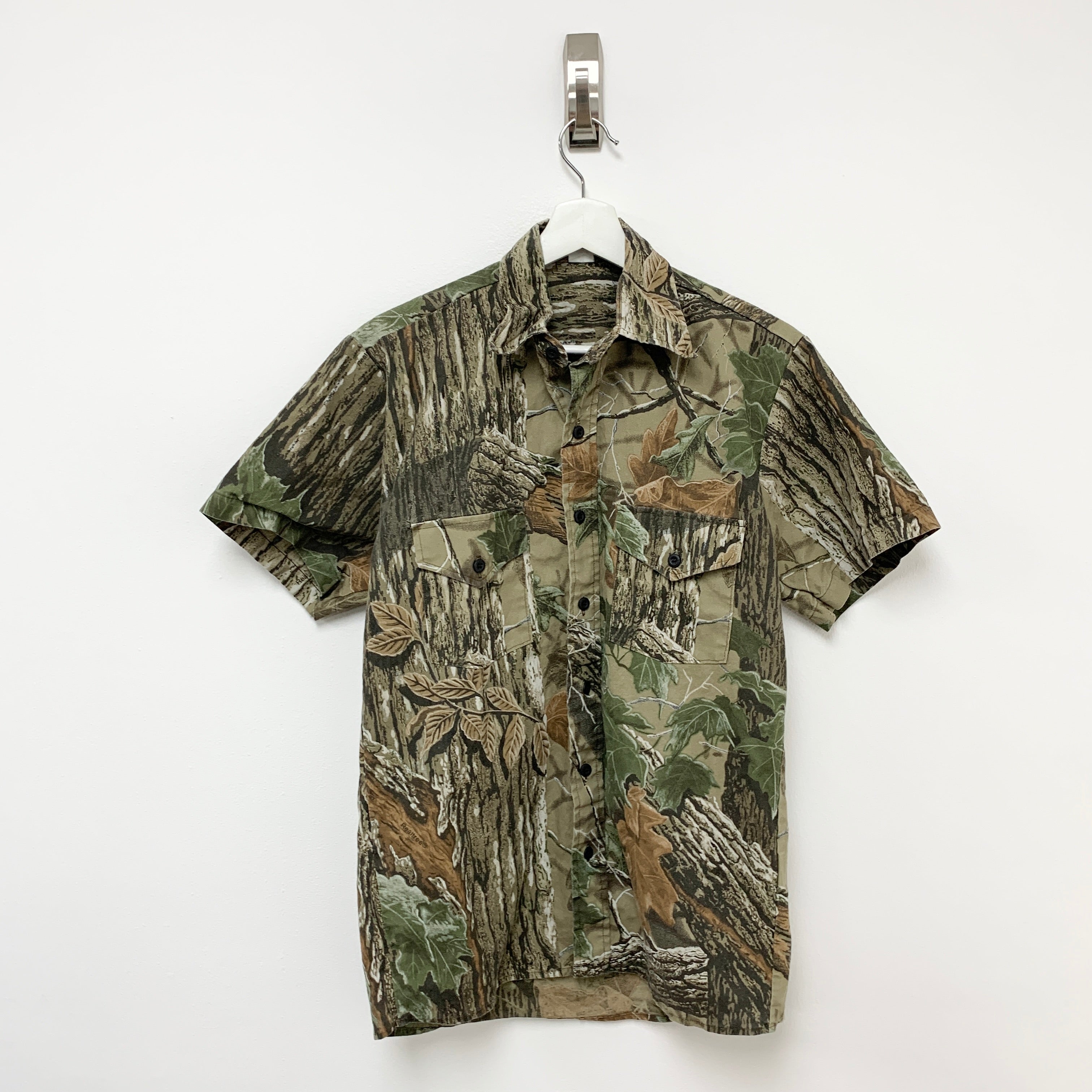 Vintage RealTree Shirt Small Hunting Camo USA