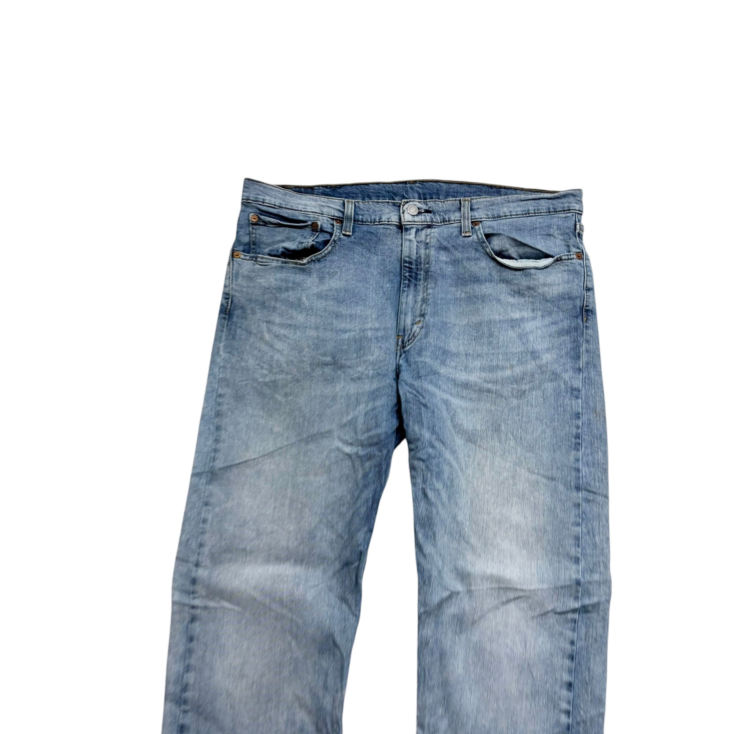 Levis 502 Jeans W38 L31 Mens Light Regular Tapered Fit Stretch Denim