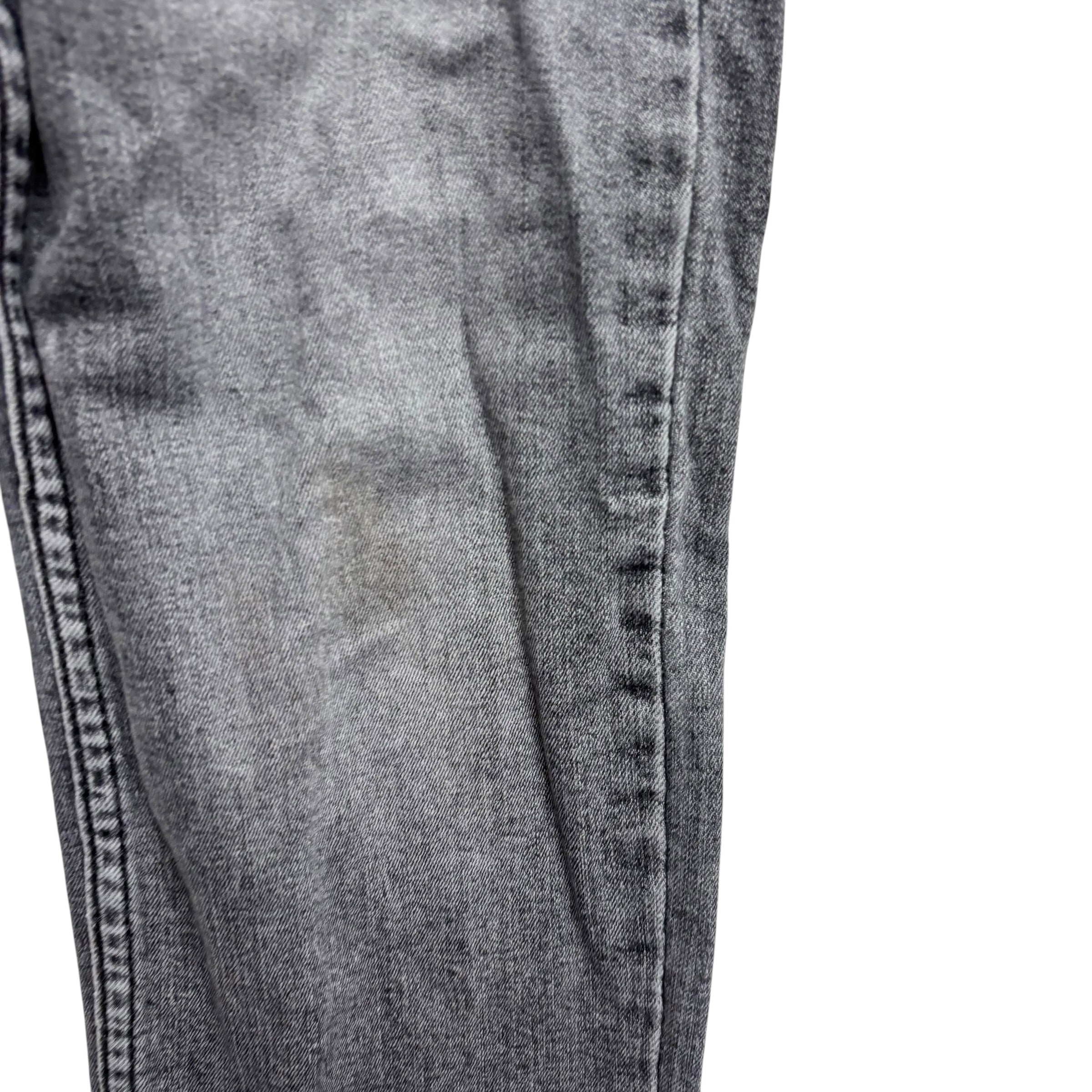 Levis 511 Jeans W32 L34 Mens Grey Slim Fit Stretch Denim (F)