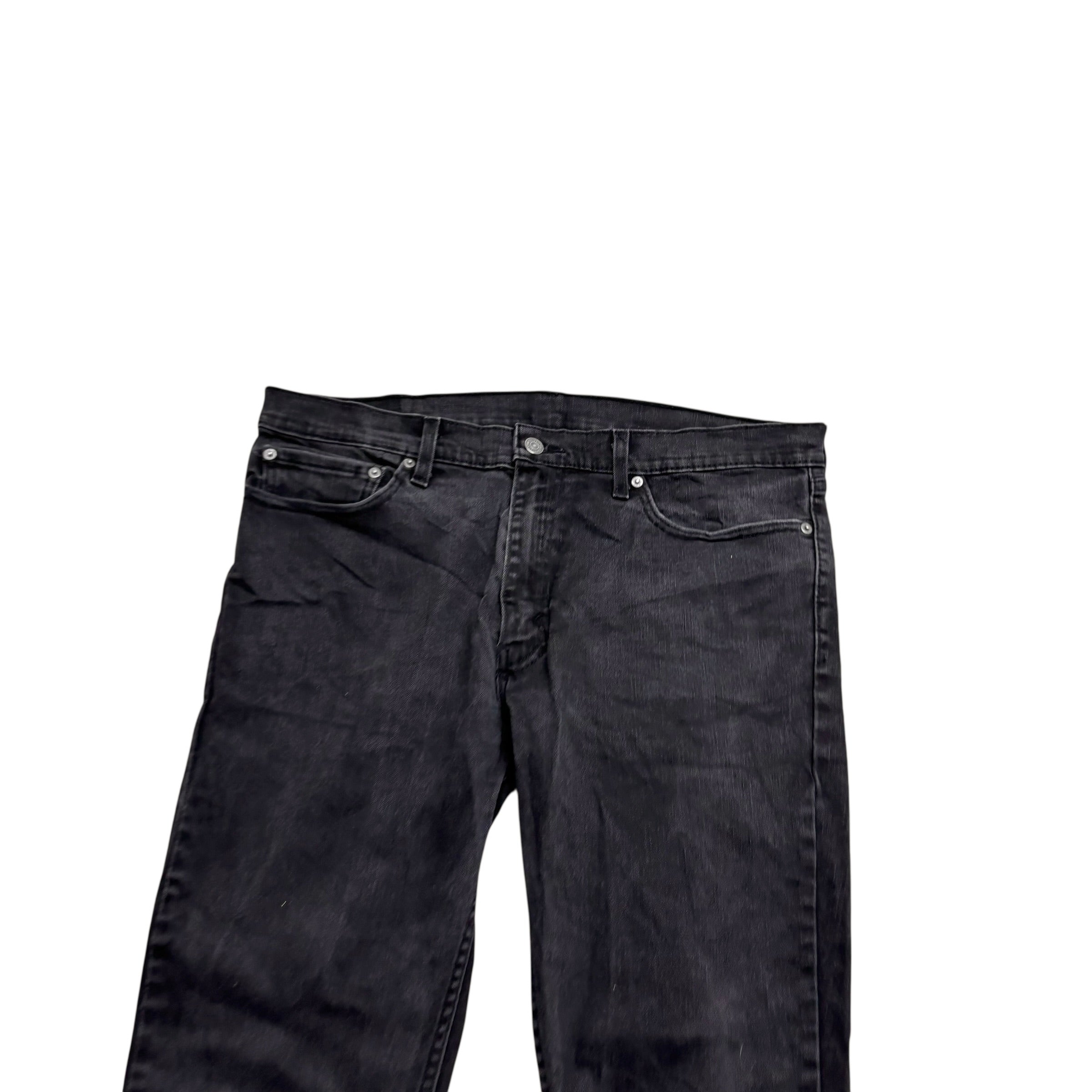 Levis 511 Jeans W36 L30 Mens Black Slim Fit Stretch Denim