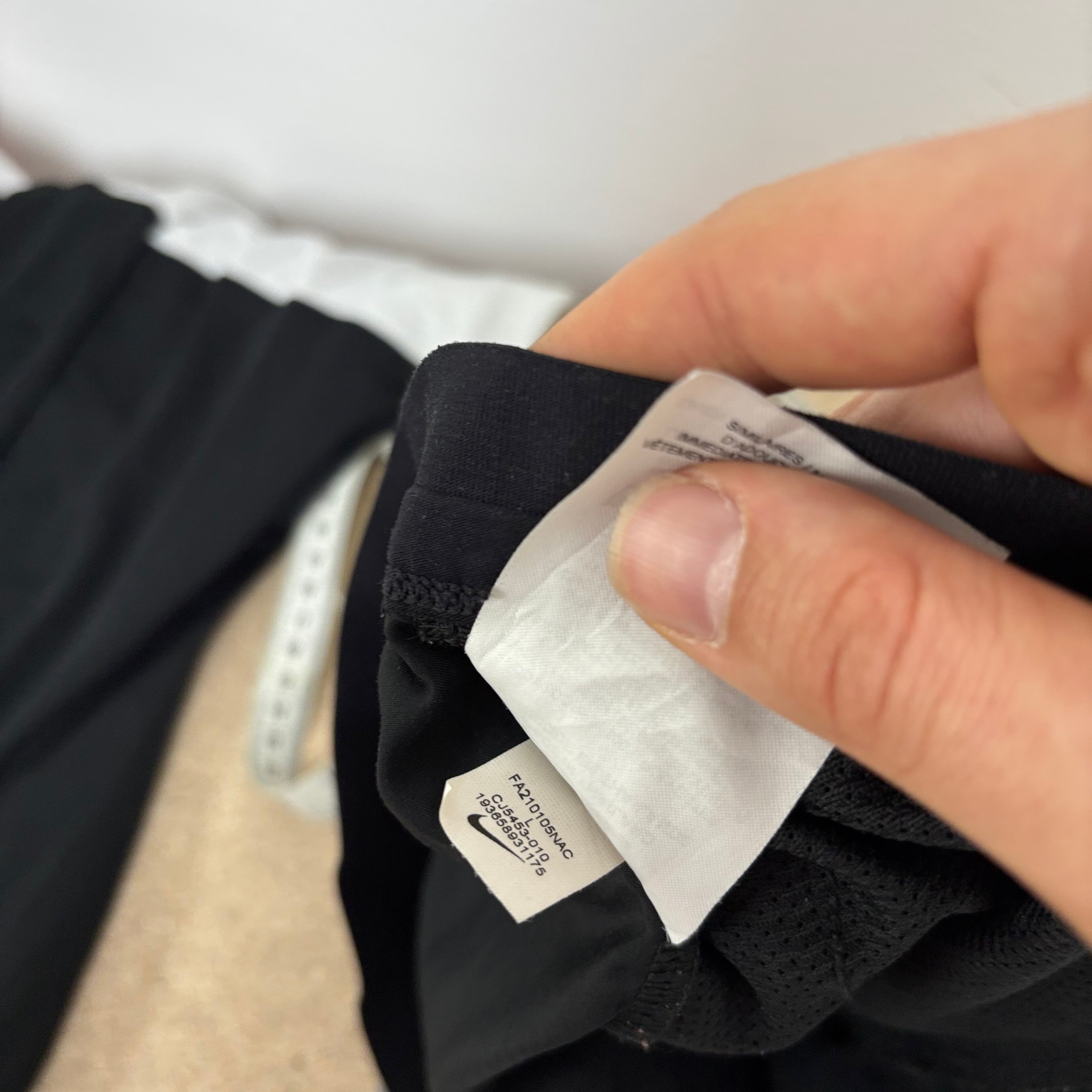 Nike Shorts Womens Large Black Running Sports Gym Athletic