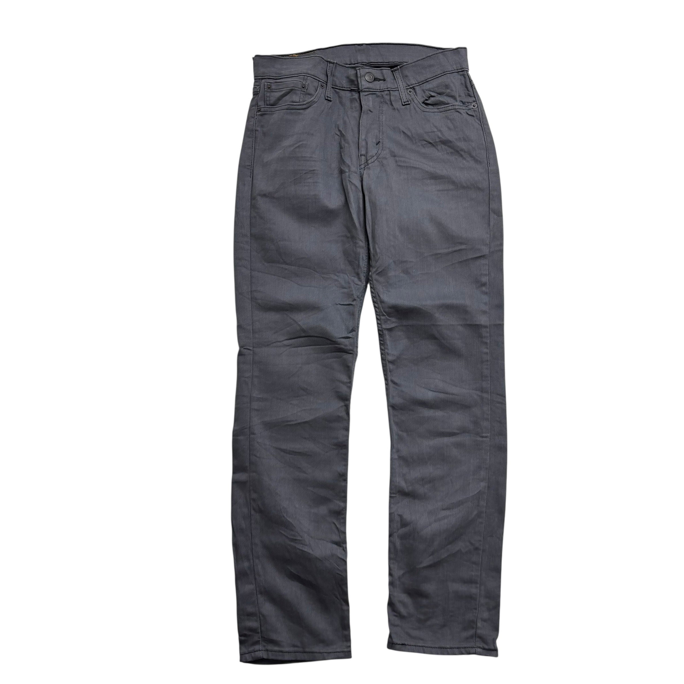 Levis 511 Jeans W30 L30 Mens Grey Slim Fit Stretch Denim (E)