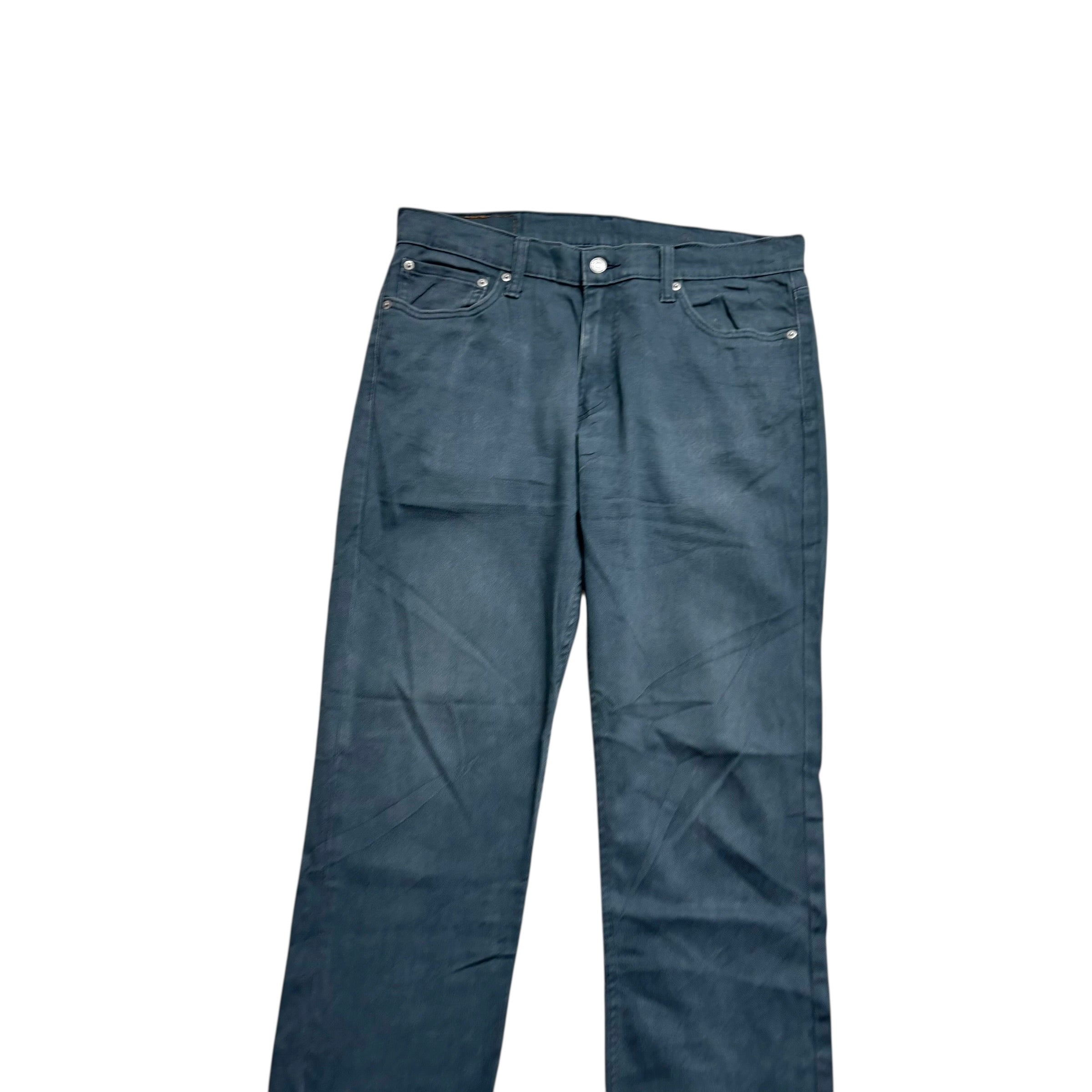 Levis 511 Trousers W33 L32 Mens Blue Slim Fit Stretch Pants