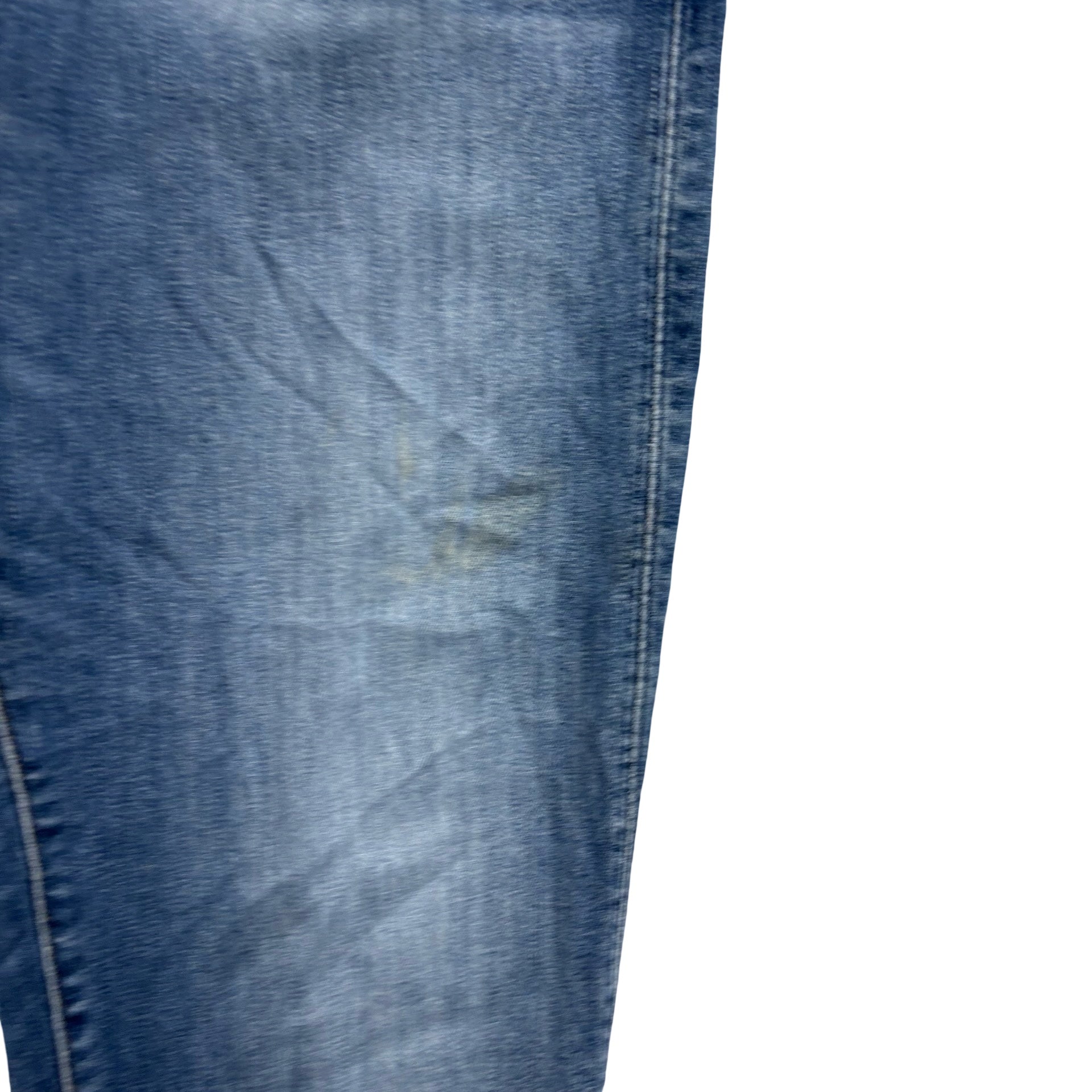 G Star 3301 Slim Jeans W36 L31 Mens Mid Blue Stretch Denim