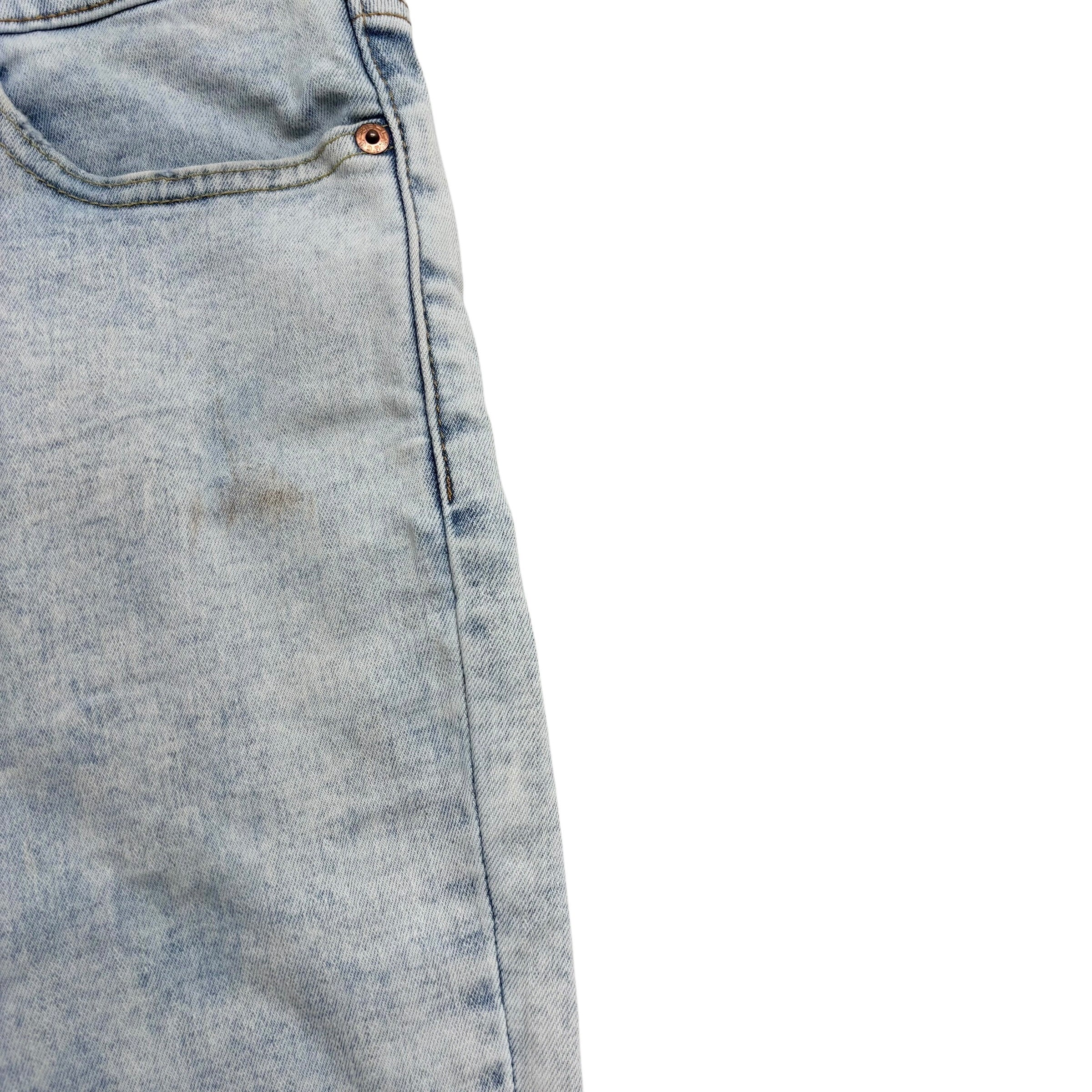 Levis 511 Jeans W30 L32 Mens Light Blue Slim Fit Stretch Denim