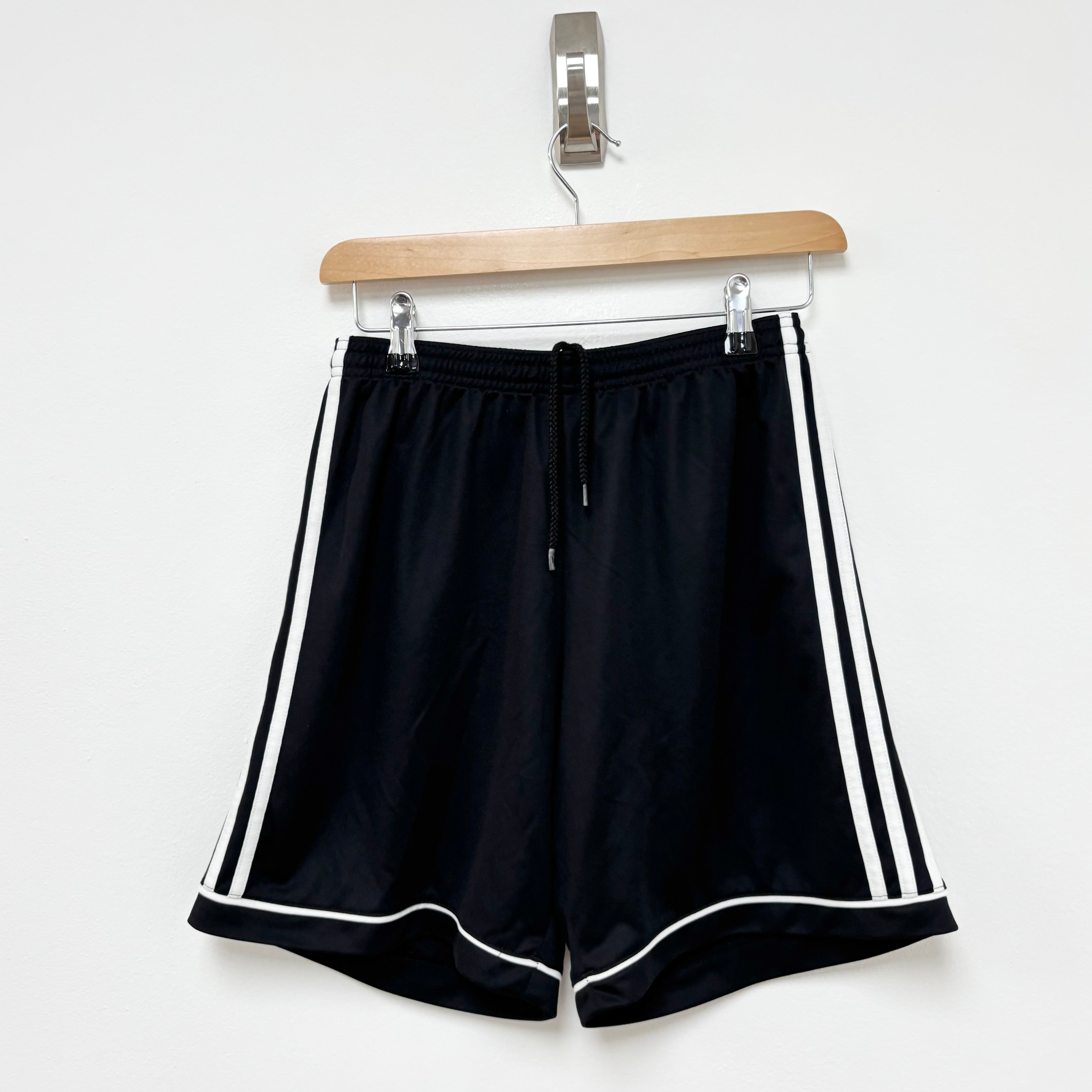 Adidas Shorts Mens Medium Black Sports Running Gym Athletic (E)