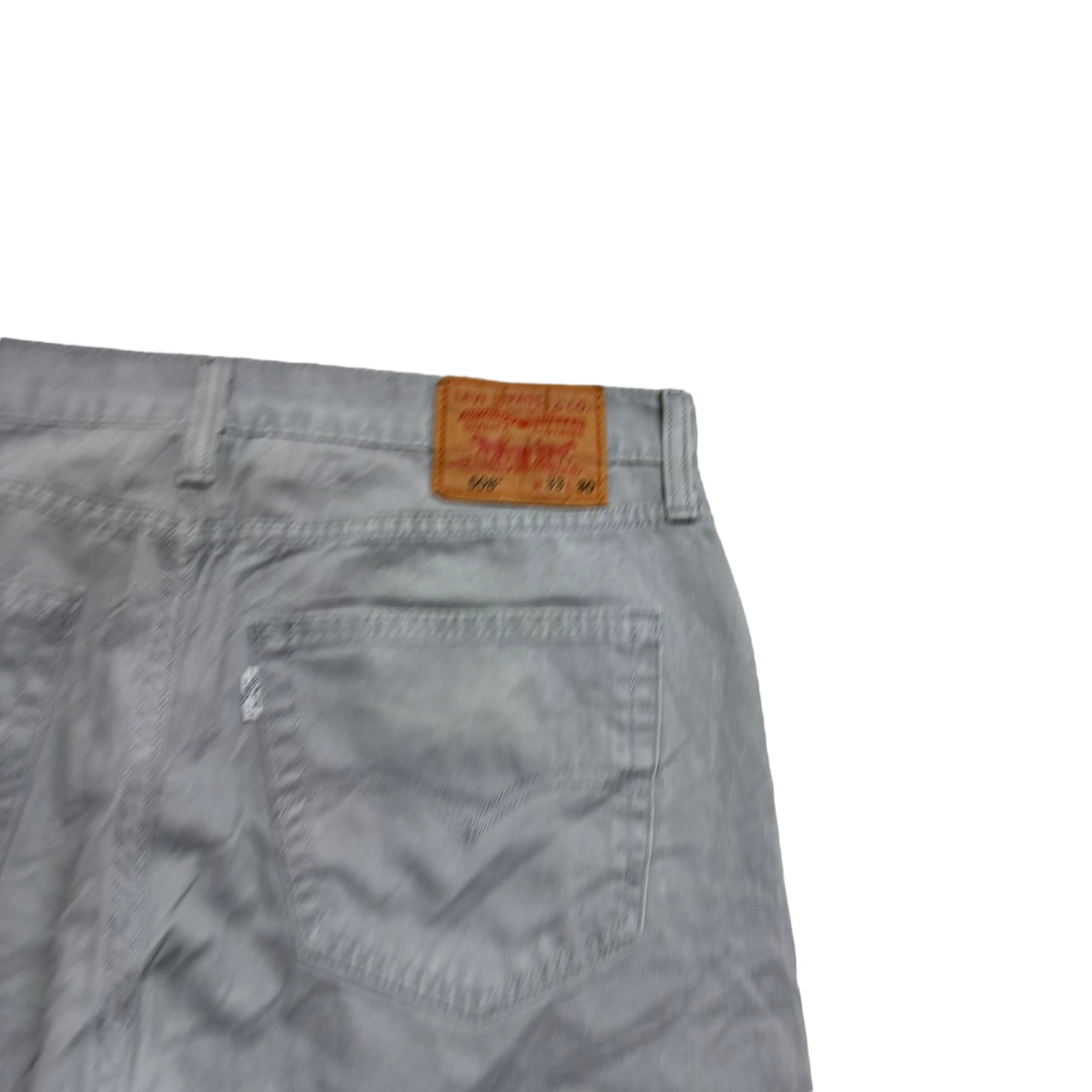 Levis 508 Jeans W33 L29 Mens Grey Regular Tapered Fit Vintage Pants