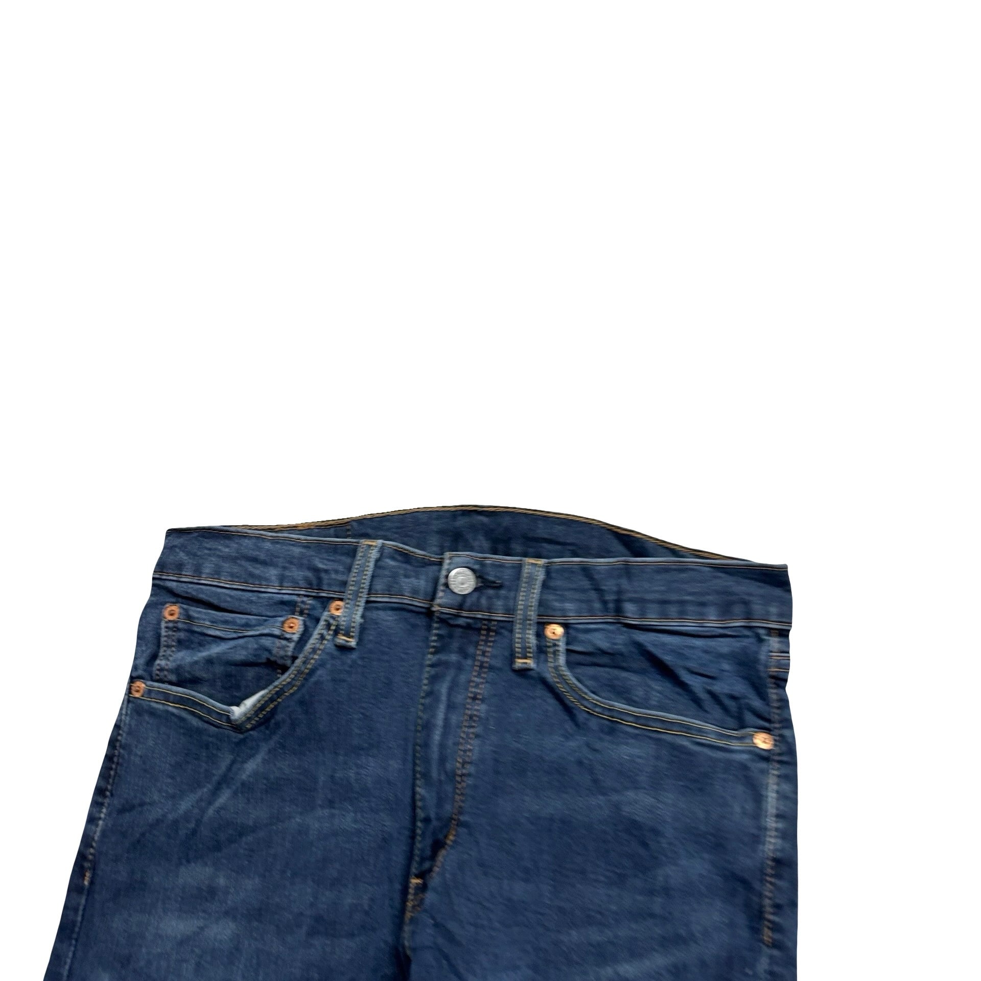 Levis 512 Jeans W32 L29 Mens Dark Blue Slim Tapered Fit Stretch Denim