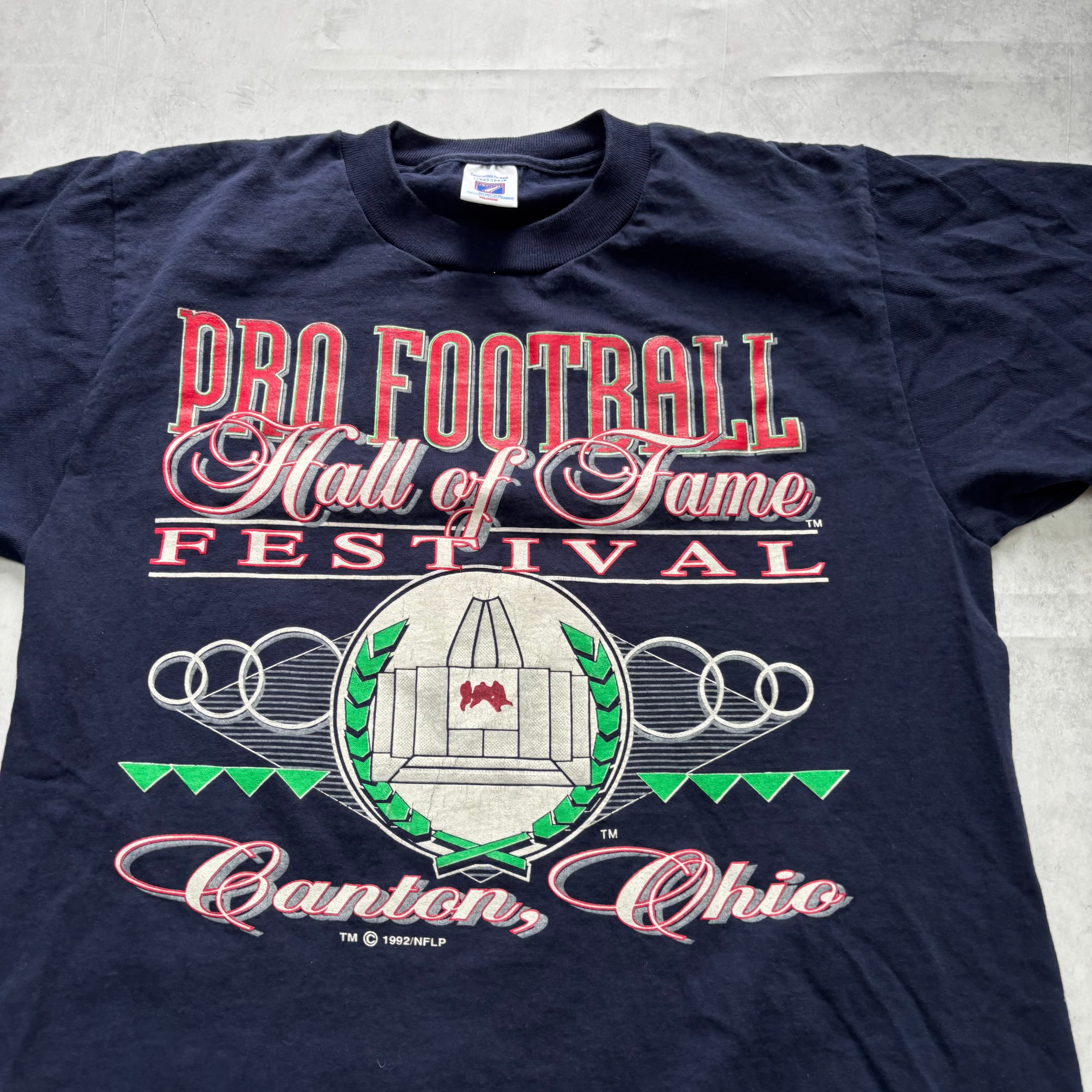 Vintage T Shirt Mens Small Navy Single Stitch Graphic Print 90s NFL (E)