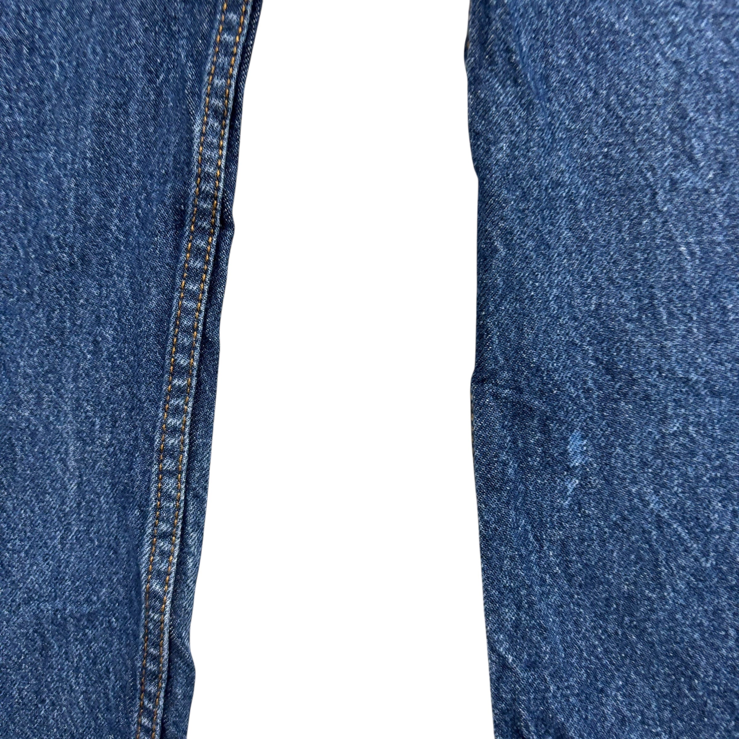 Levis 505 Jeans W36 L29 Mens Mid Blue Regular Straight Fit Vintage Denim