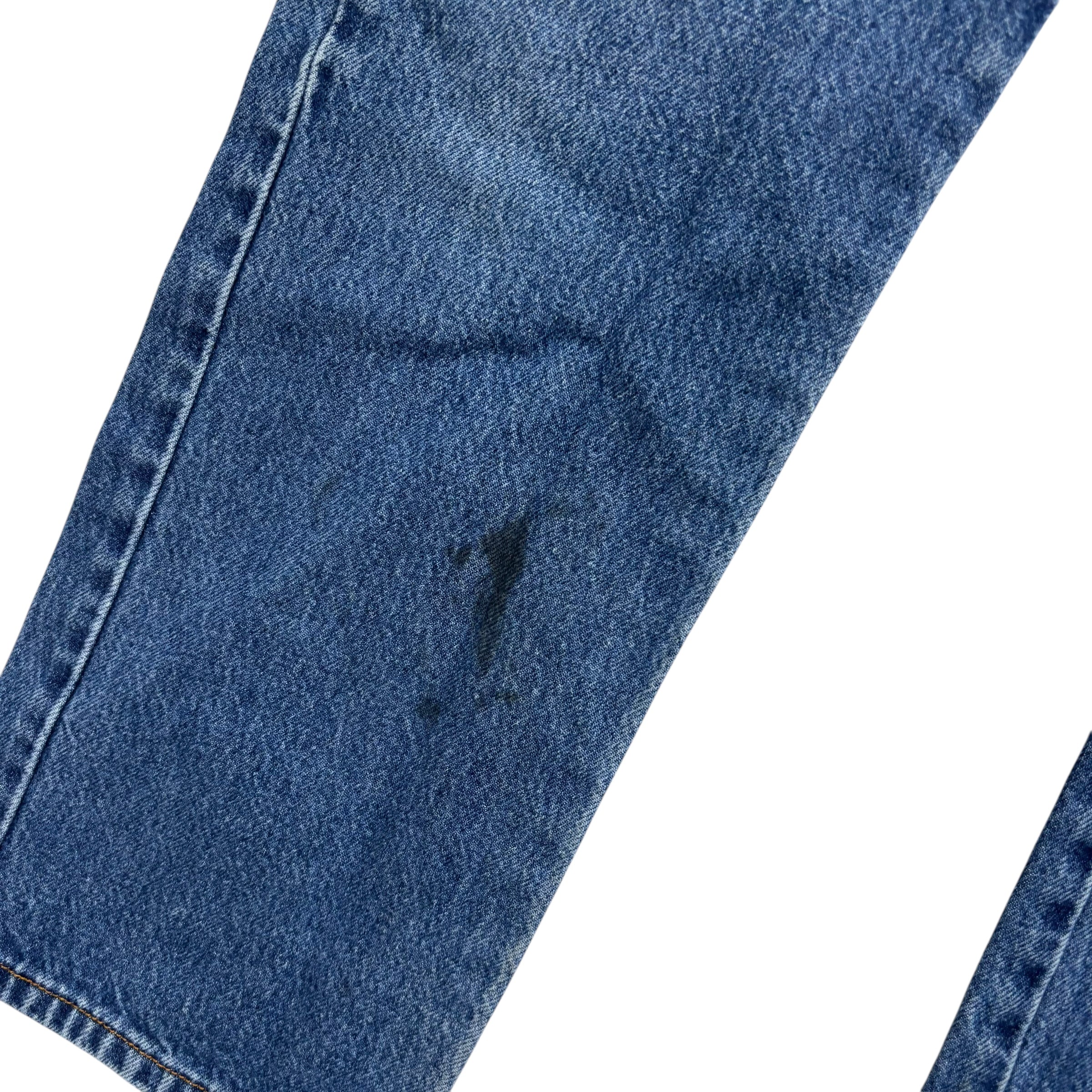 Levis 517 Jeans W30 L31 Mens Mid Blue Regular Bootcut Fit Vintage Denim (F)