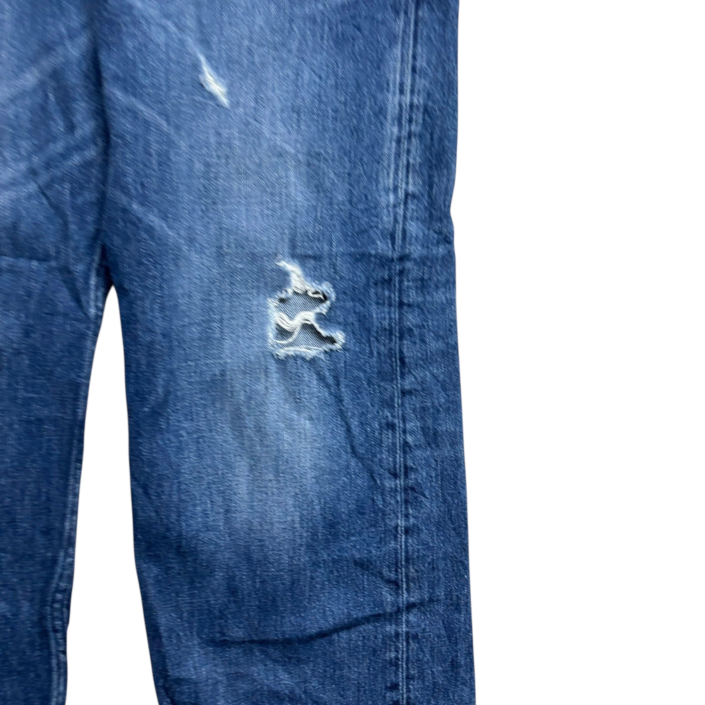 Levis 569 Jeans W33 L29 Mens Navy Blue Baggy Relaxed Fit Vintage Denim