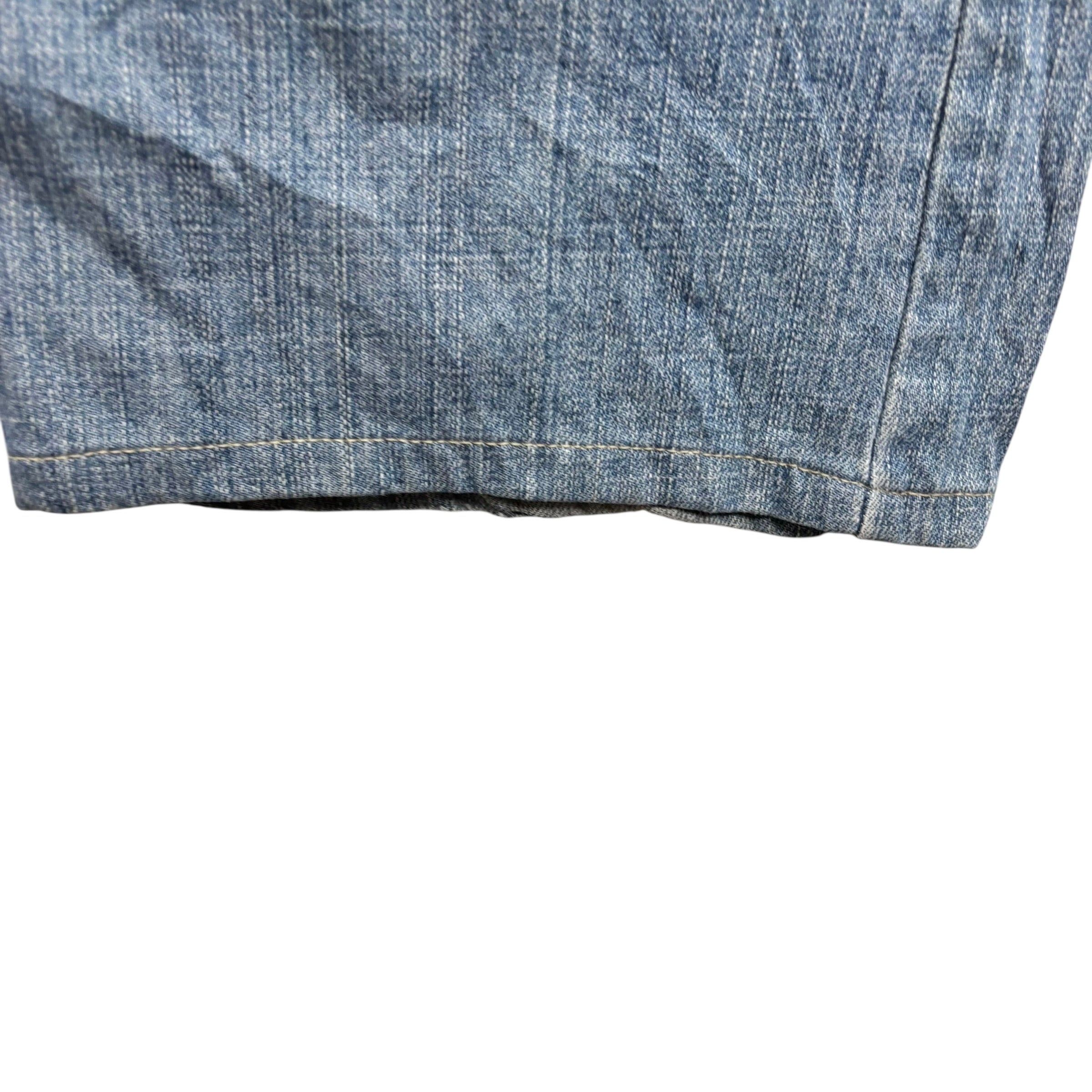 Levis 569 Jeans W38 L29 Mens Light Blue Baggy Relaxed Straight Fit Denim