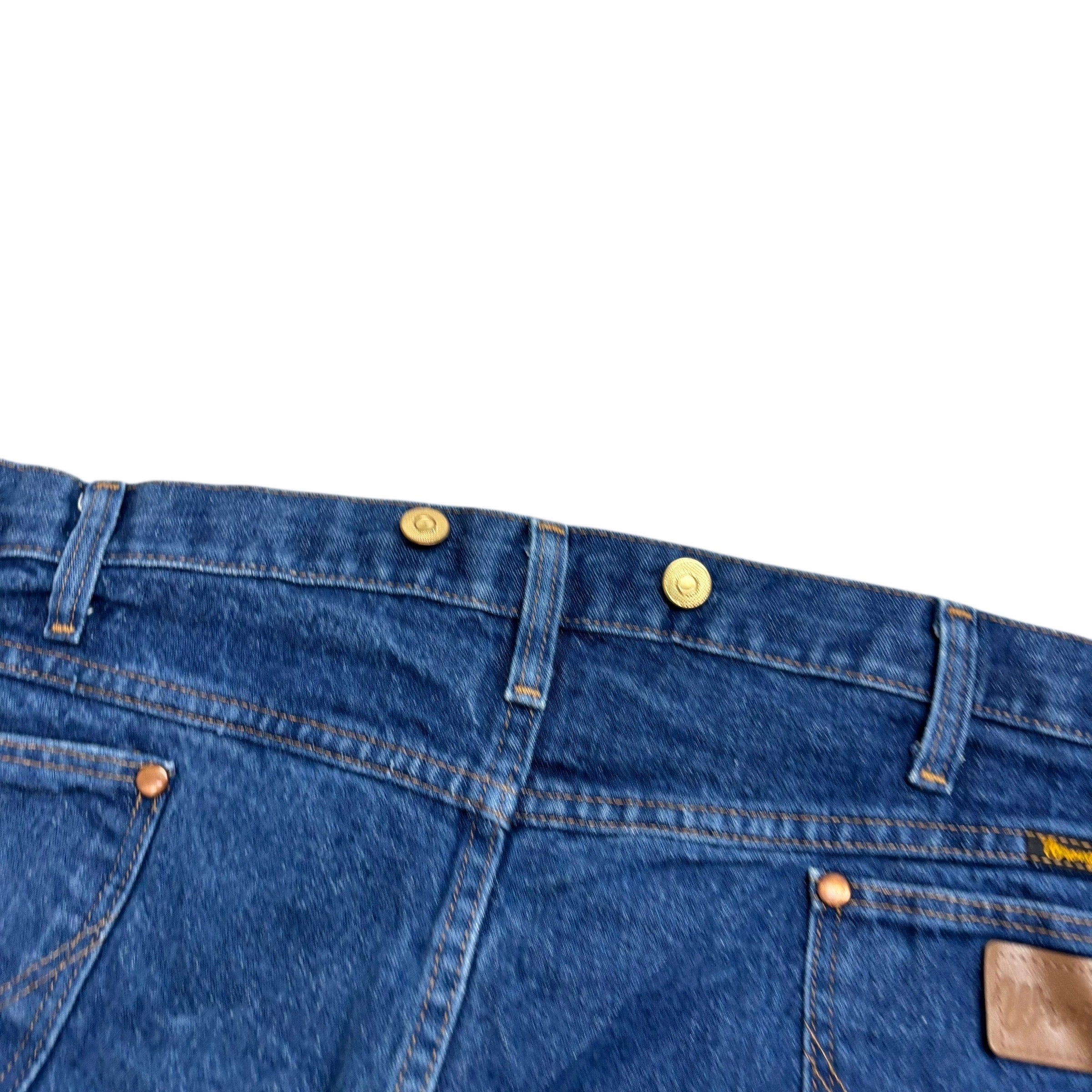 Wrangler Jeans Cowboy Cut W48 L27 Mens Mid Blue 13MWZ Original Fit Denim