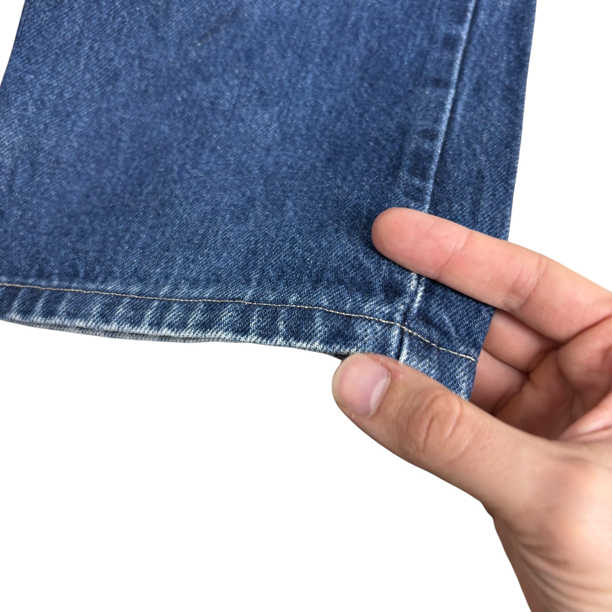 Levis 581 Jeans W33 L31 Mens Mid Blue Regular Straight Fit Vintage Denim