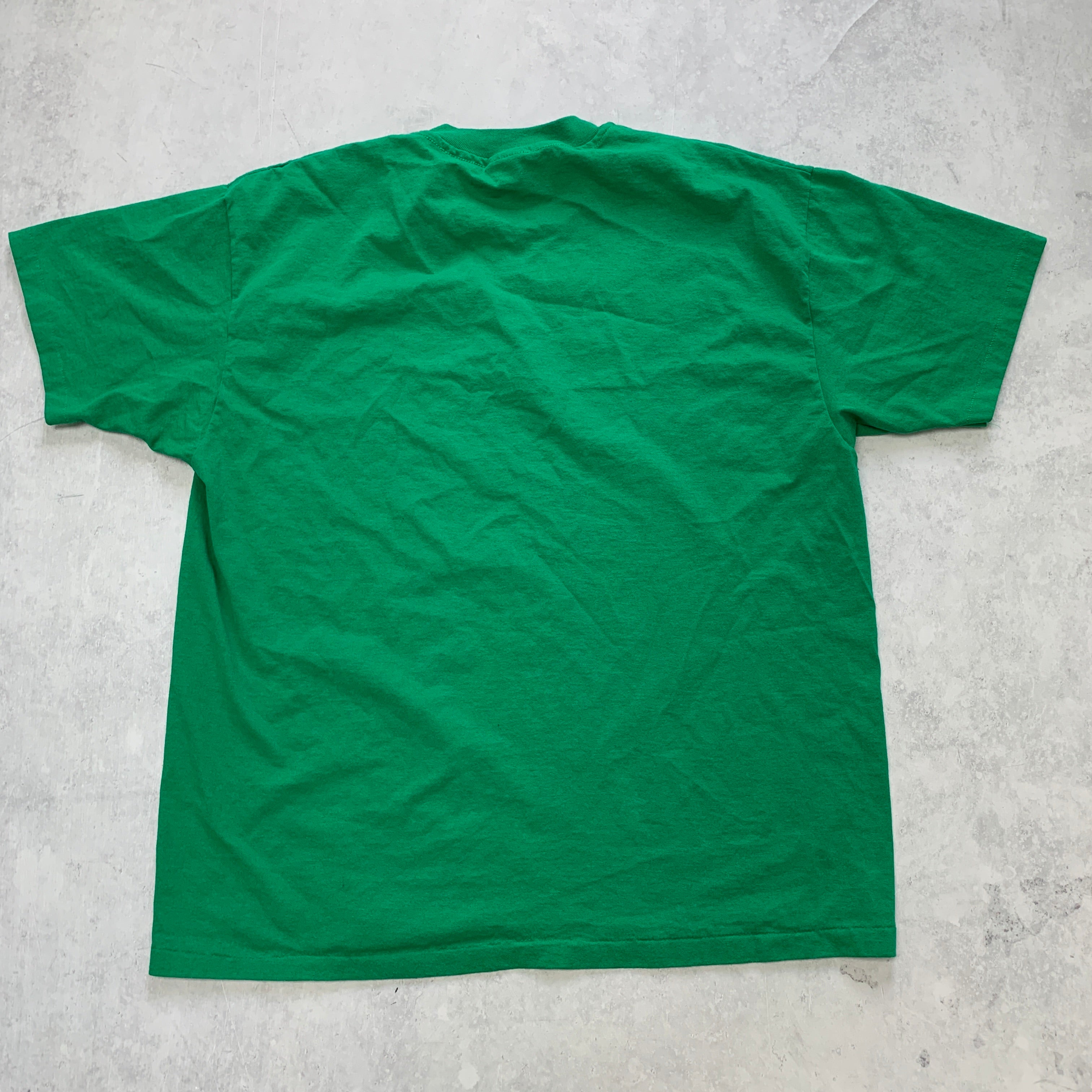 Vintage T Shirt Mens XL Green Single Stitch Graphic Print 90s USA Reunion