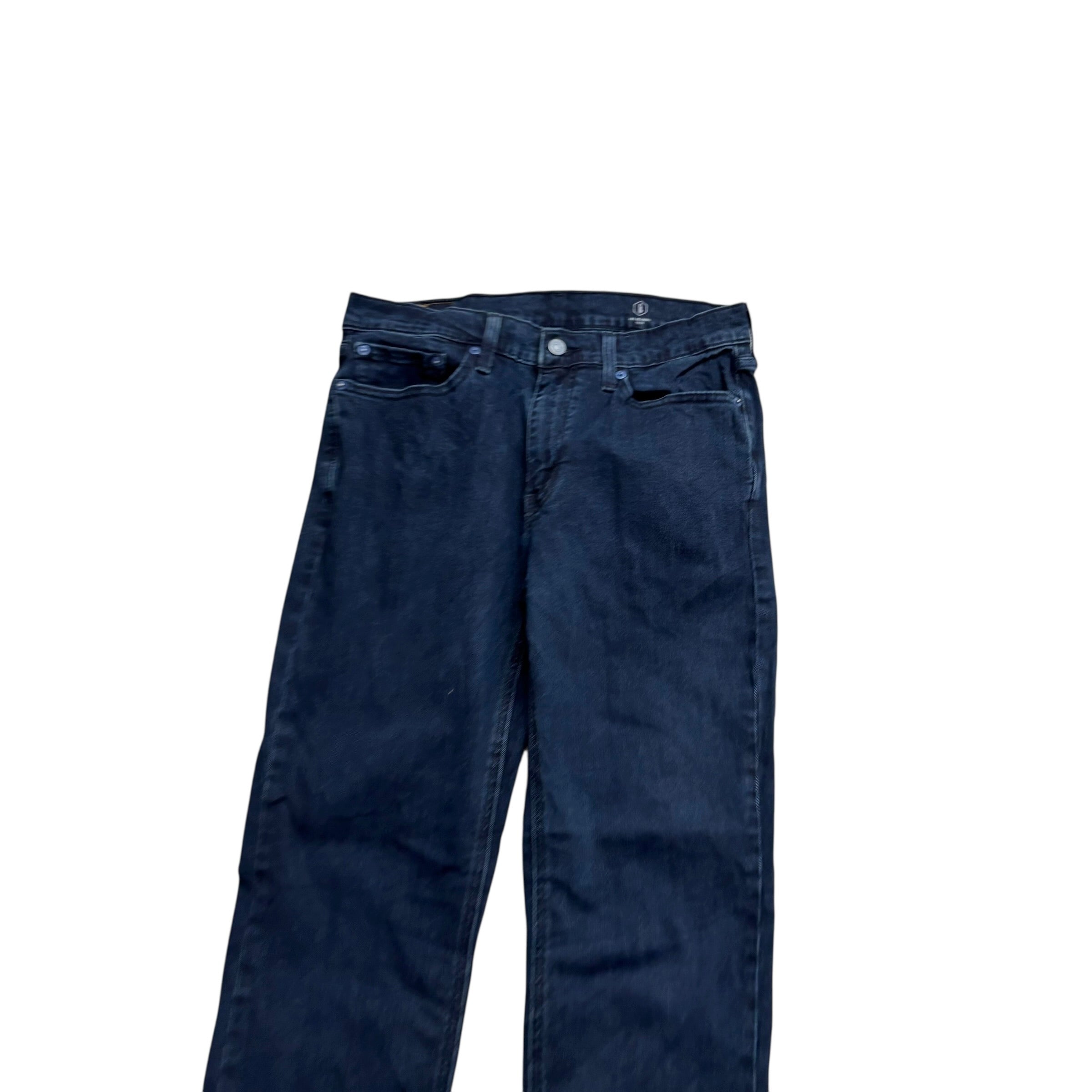 Levis 541 Jeans W31 L32 Mens Navy Blue Athletic Tapered Fit Stretch Denim