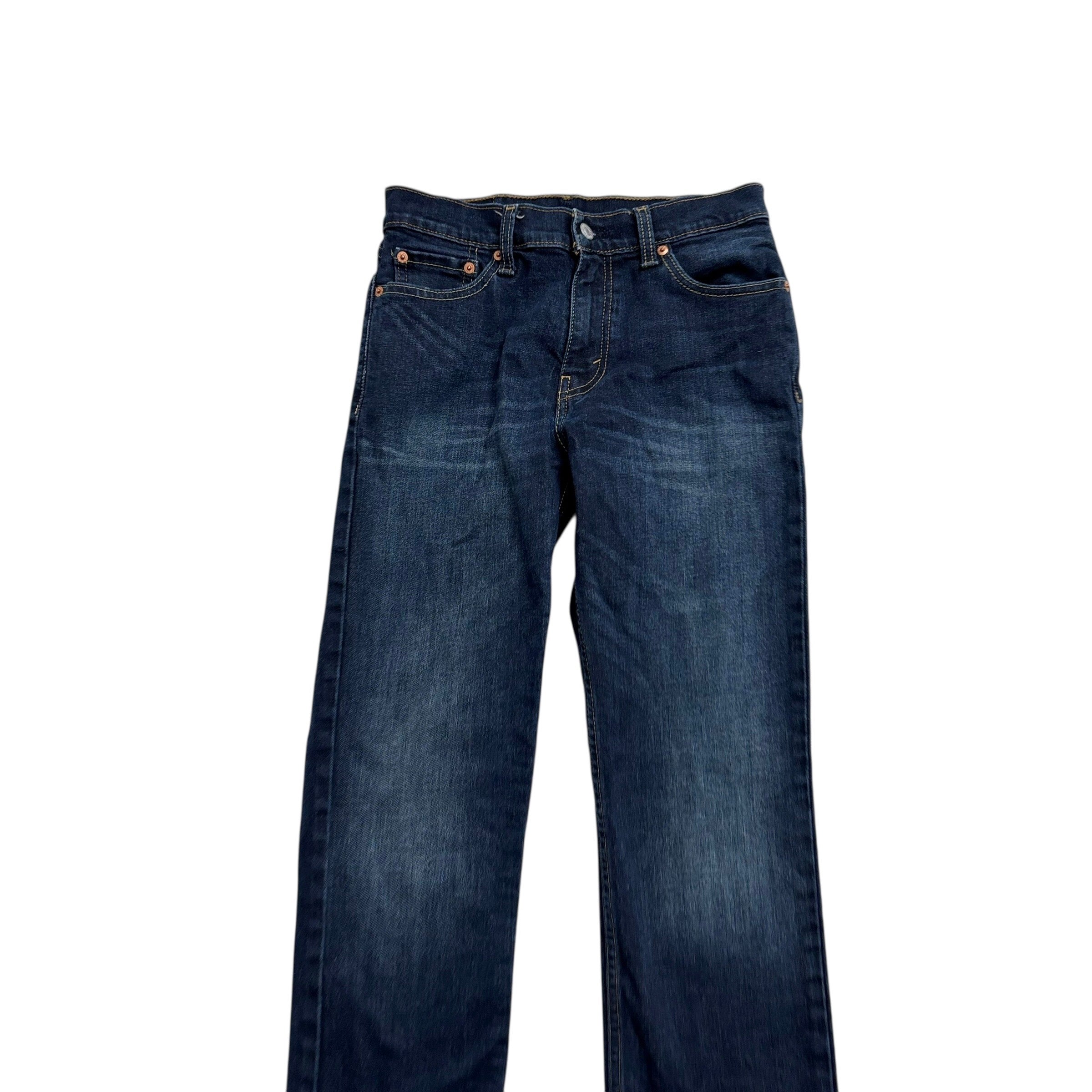 Levis 511 Jeans W28 L30 Mens Dark Blue Slim Fit Stretch Denim (E)