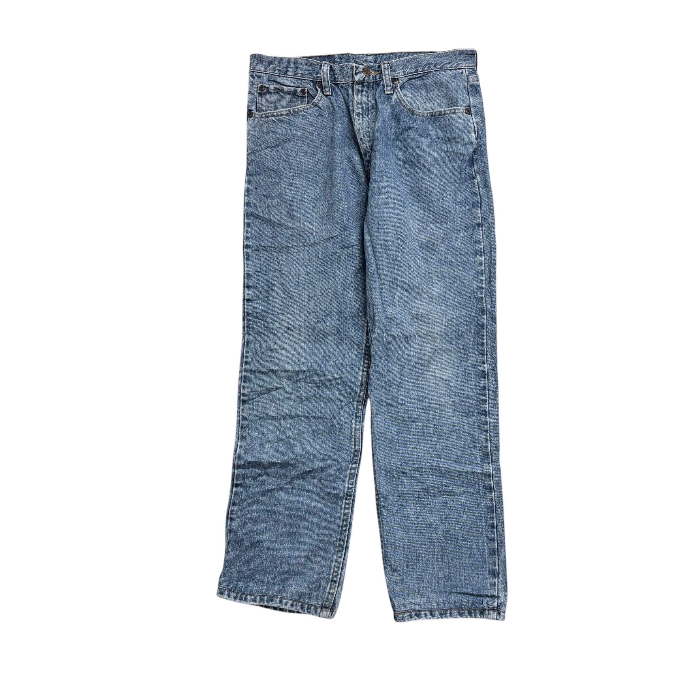 Wrangler Jeans W31 L29 Mens Light Blue Regular Straight Fit Denim