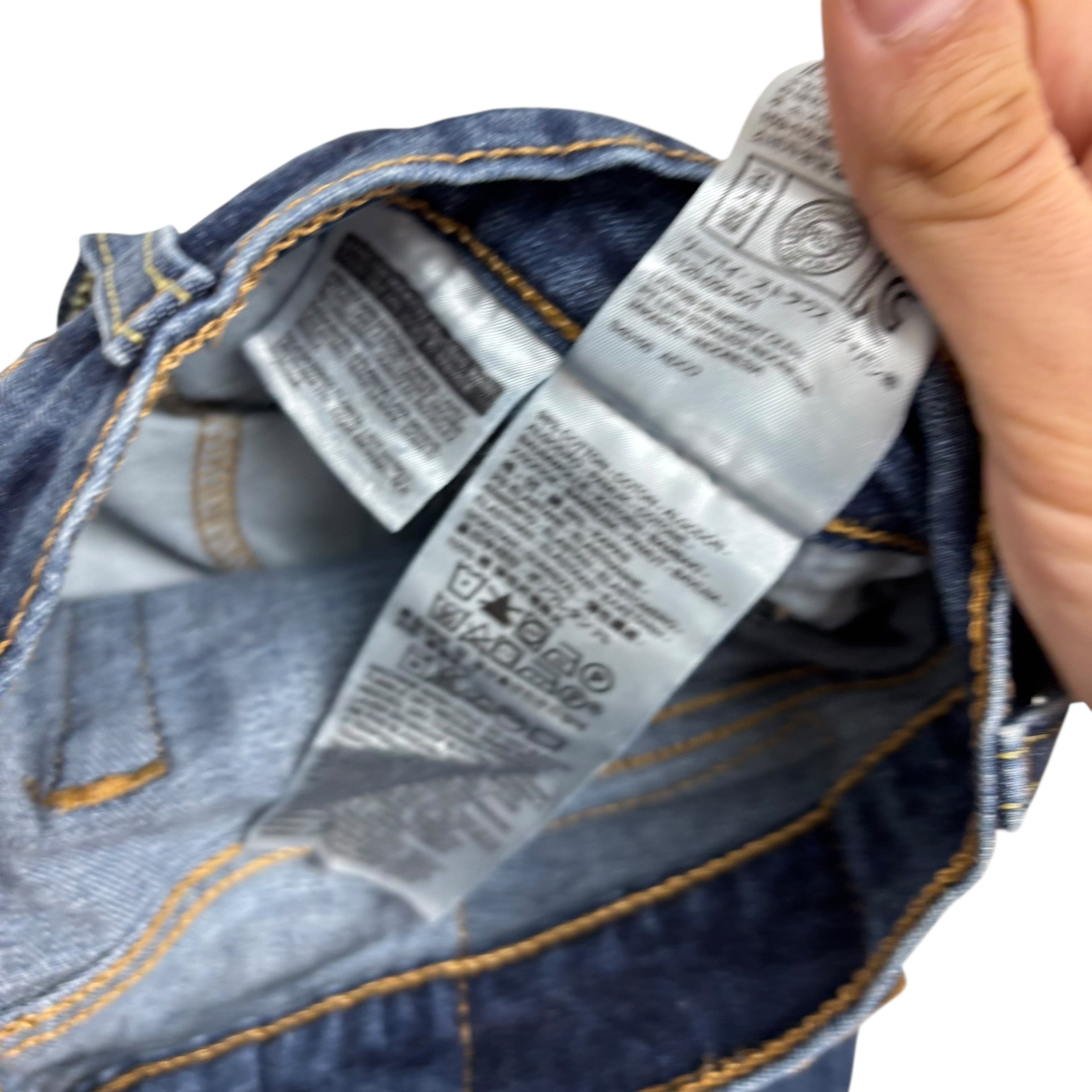 Levis 514 Jeans W32 L32 Mens Mid Blue Regular Straight Fit Stretch Denim