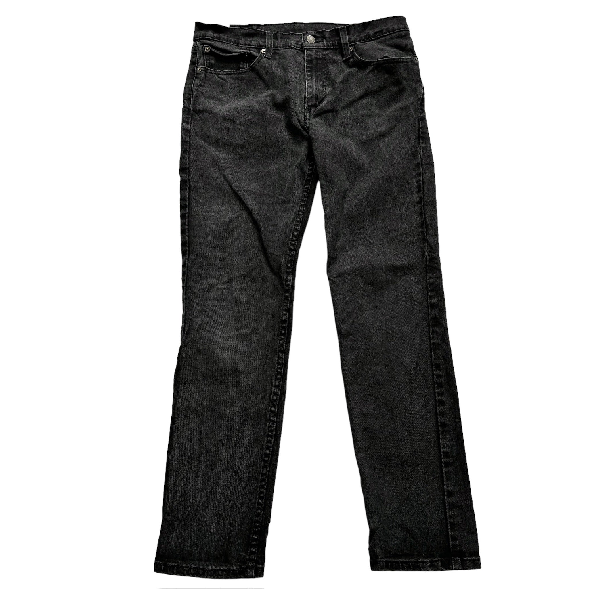 Levis 511 Jeans W32 L30 Mens Black Slim Fit Stretch Denim