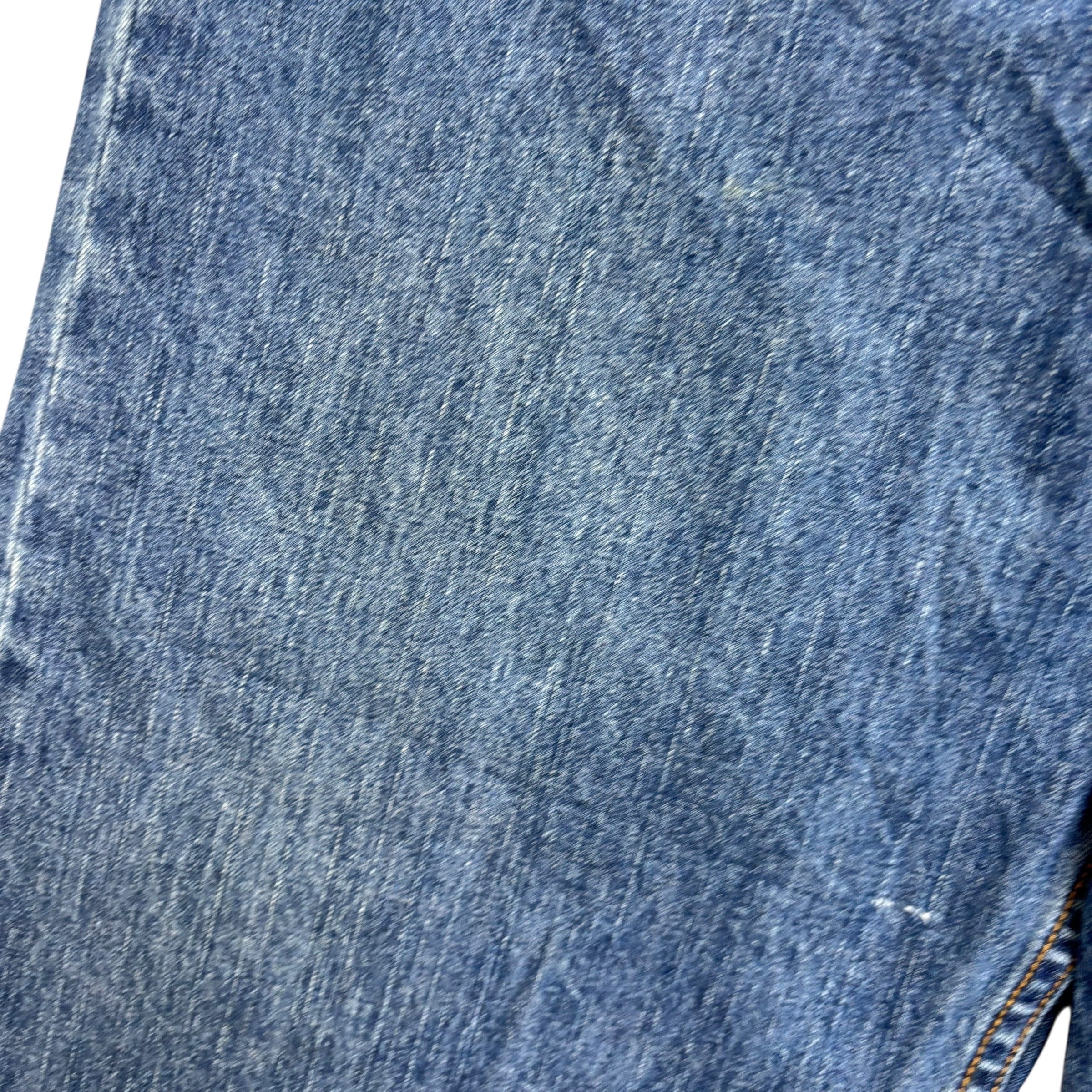 Levis 569 Jeans W38 L34 Mens Mid Blue Baggy Relaxed Straight Fit Vintage Denim