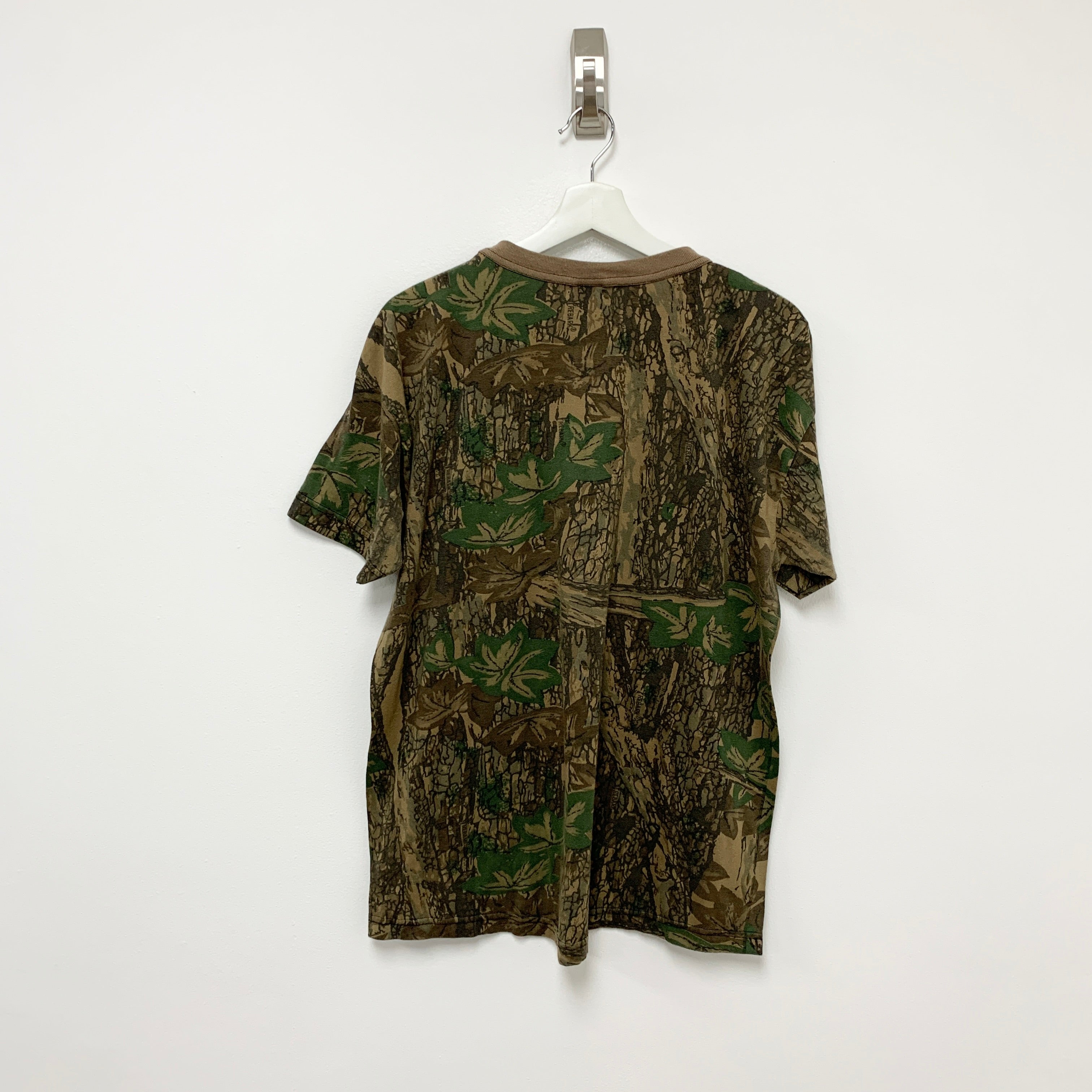 Vintage RealTree Camo USA Hunting T Shirt Medium