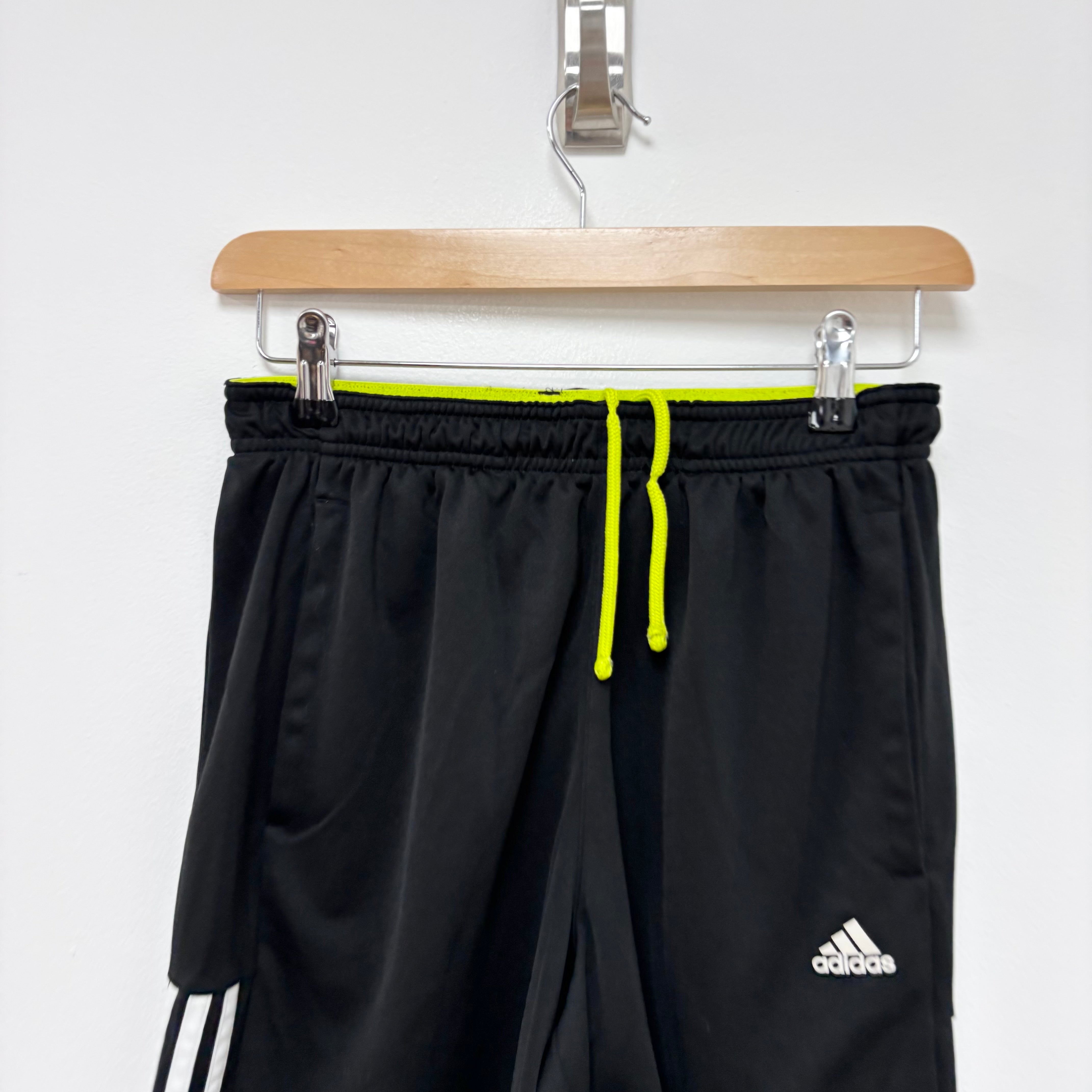 Adidas Shorts Mens Small Black Sports Running Gym Athletic Pockets Climalite (E)