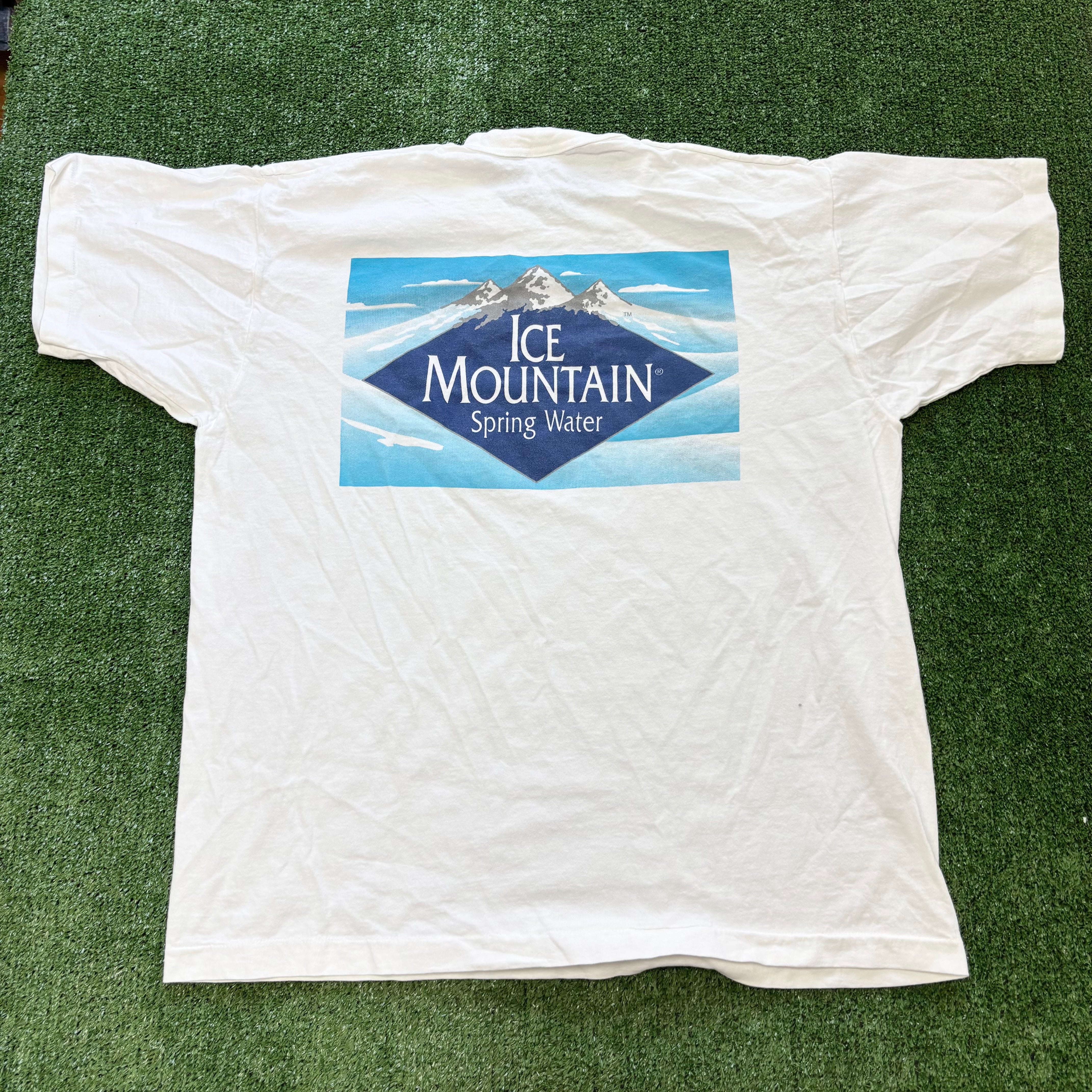 Vintage T Shirt Mens XL White Single Stitch Graphic Print 90s USA (E)
